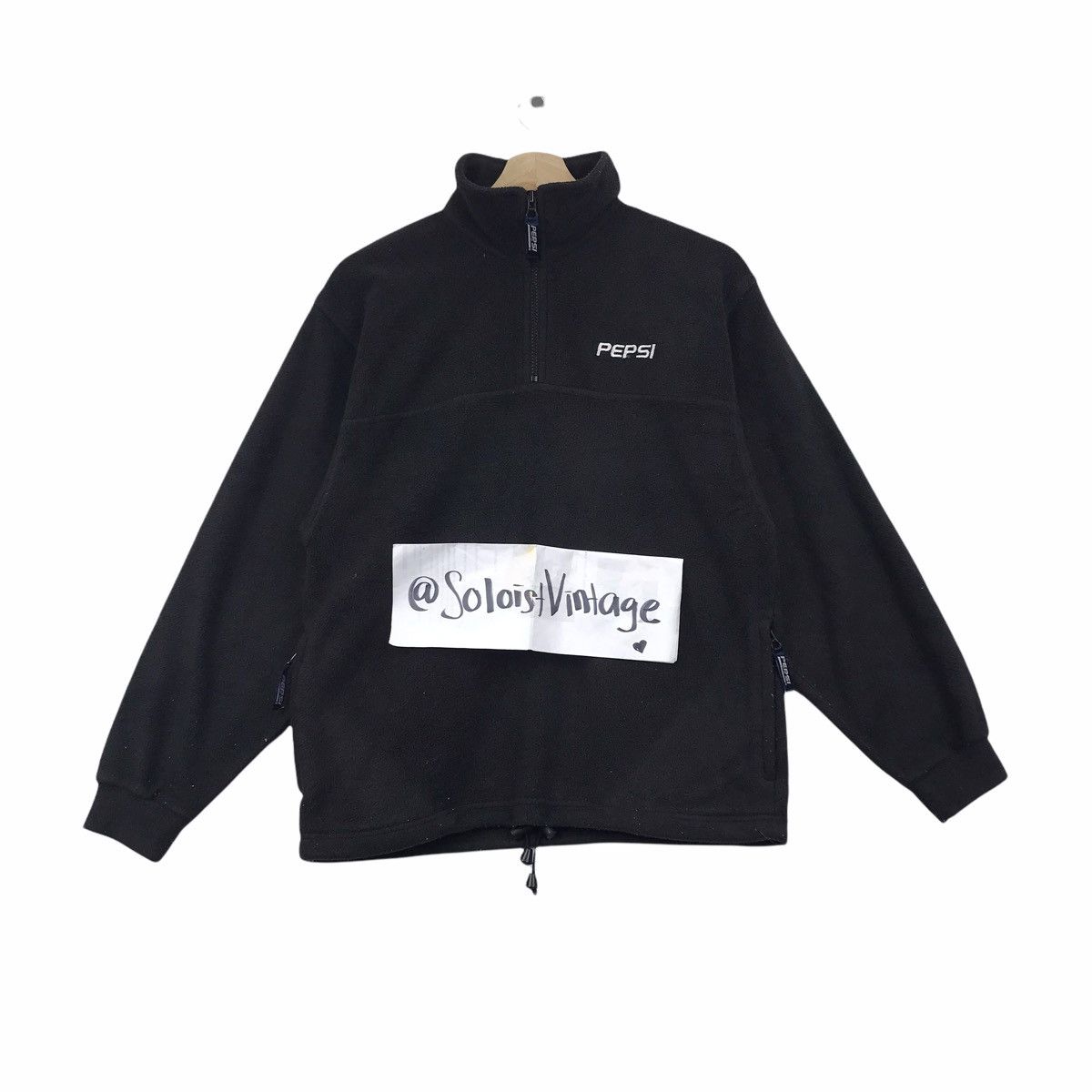 Pepsi Vintage PEPSI COLA Drinks Fleece Sweatshirt Size US M / EU 48-50 / 2 - 1 Thumbnail