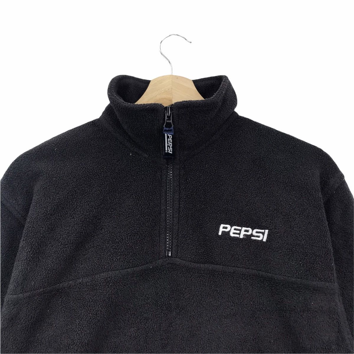 Pepsi Vintage PEPSI COLA Drinks Fleece Sweatshirt Size US M / EU 48-50 / 2 - 2 Thumbnail