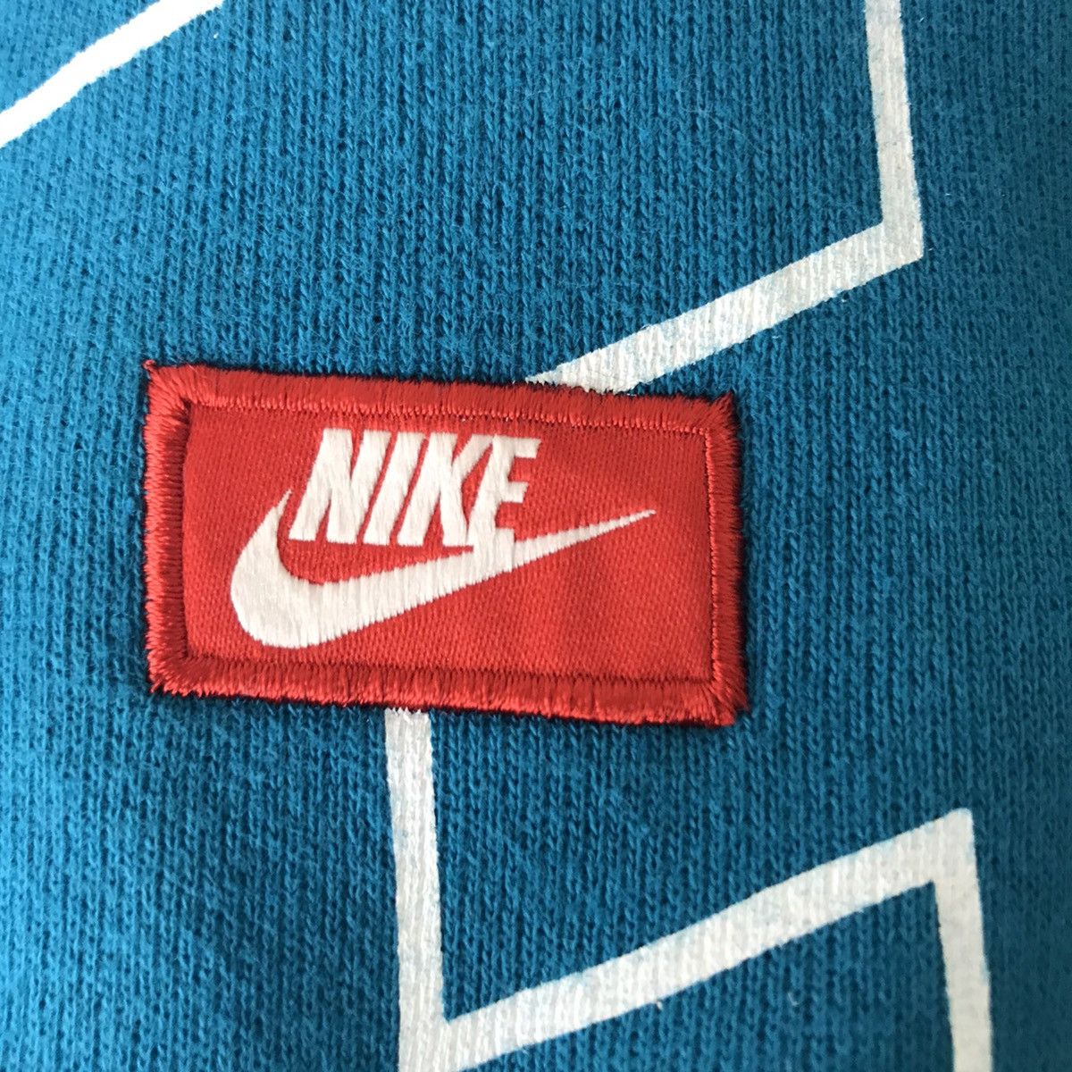 Nike NIKE SWOOSH Spell Out Big Print Streetwear Blue Sweatshirt Size US M / EU 48-50 / 2 - 3 Thumbnail
