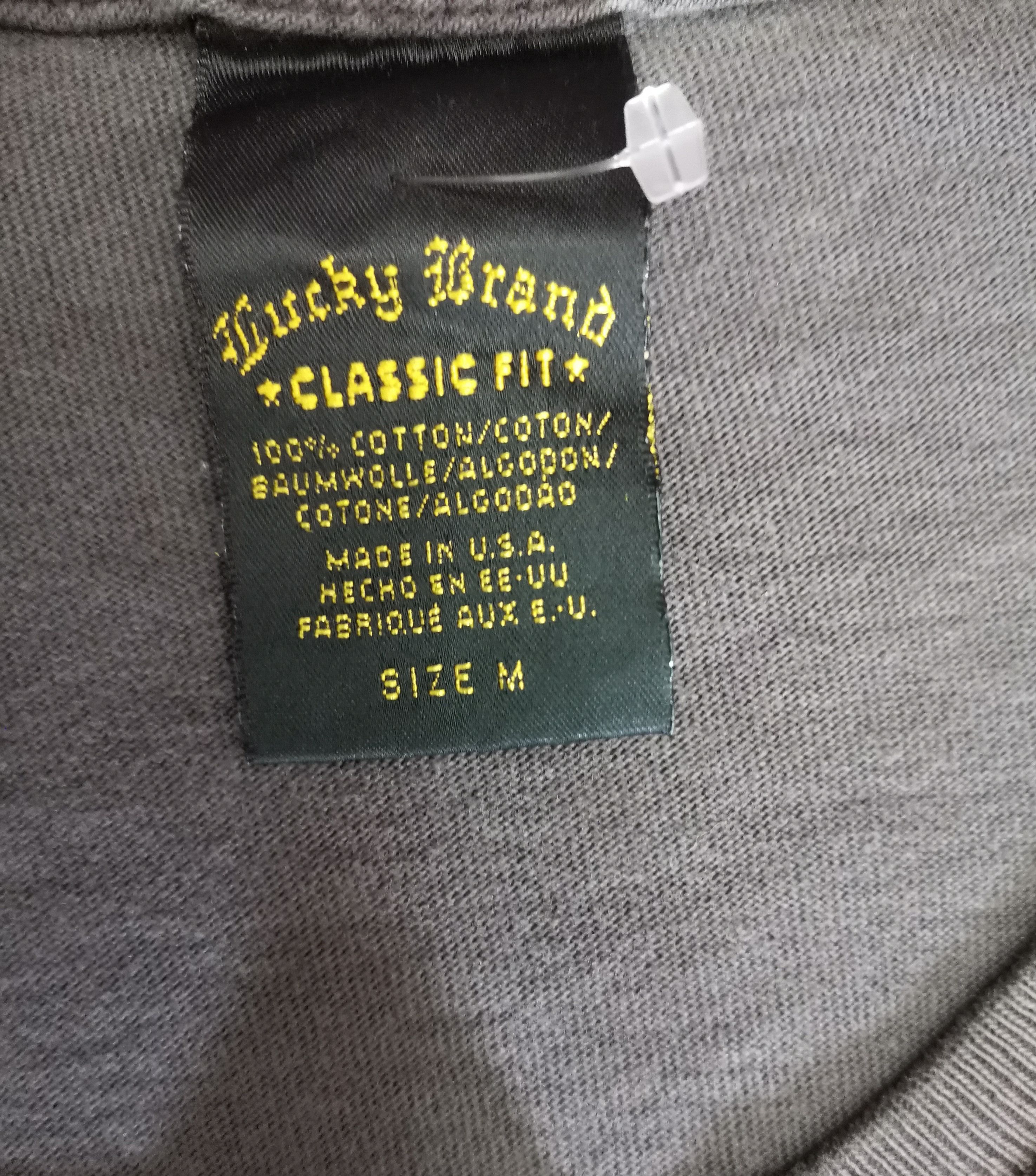Band Tees × Lucky Brand × Vintage NICE DESIGN SHIRT BY LUCKY BRAND CLASSIC OF ENGLAND Size US L / EU 52-54 / 3 - 4 Thumbnail
