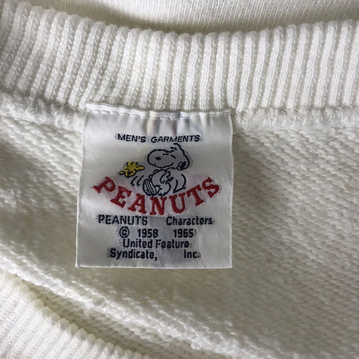 Vintage Vintage SNOOPY PEANUTS Characters 1958 1965 Sweatshirt Size US L / EU 52-54 / 3 - 4 Thumbnail