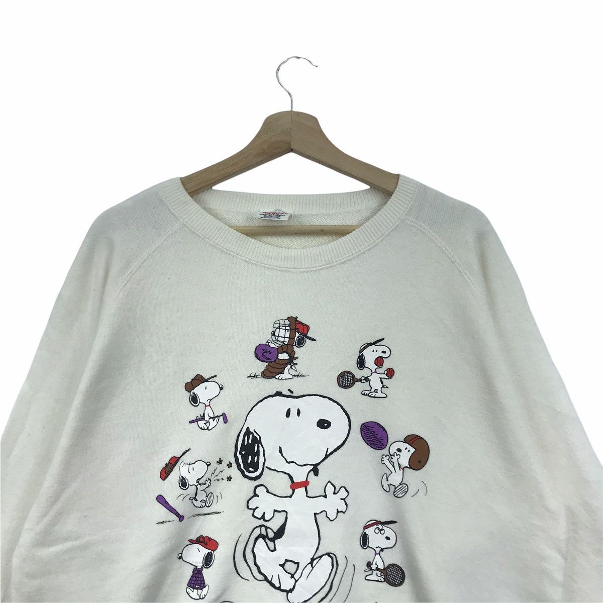 Vintage Vintage SNOOPY PEANUTS Characters 1958 1965 Sweatshirt Size US L / EU 52-54 / 3 - 2 Thumbnail