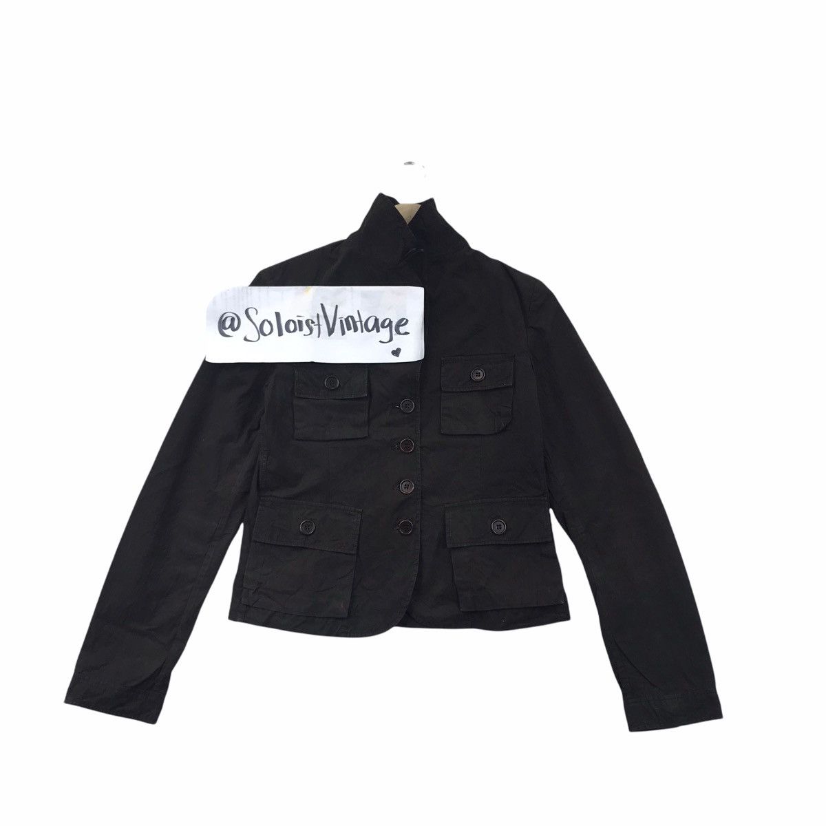 Aspesi ASPESI Japanese Brand Multi Pocket Blazer Coat Size US S / EU 44-46 / 1 - 1 Thumbnail