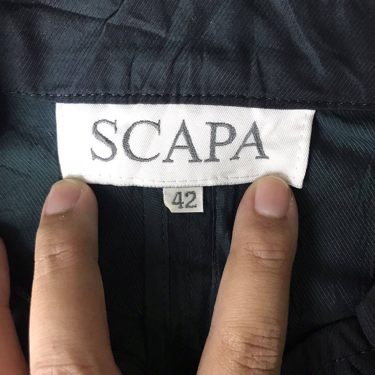 Japanese Brand SCAPA Japanese Brand Blazer Coat Size US M / EU 48-50 / 2 - 4 Thumbnail