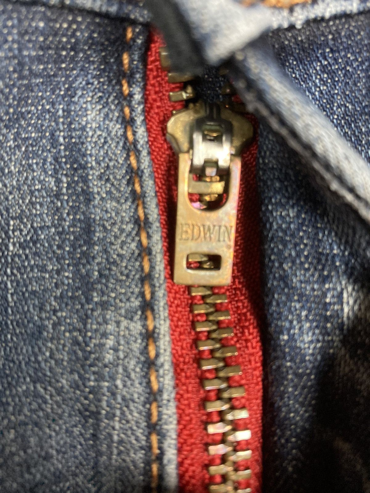 Edwin Vintage Edwin Edge Of Blue Jeans Distressed Size US 33 - 9 Thumbnail