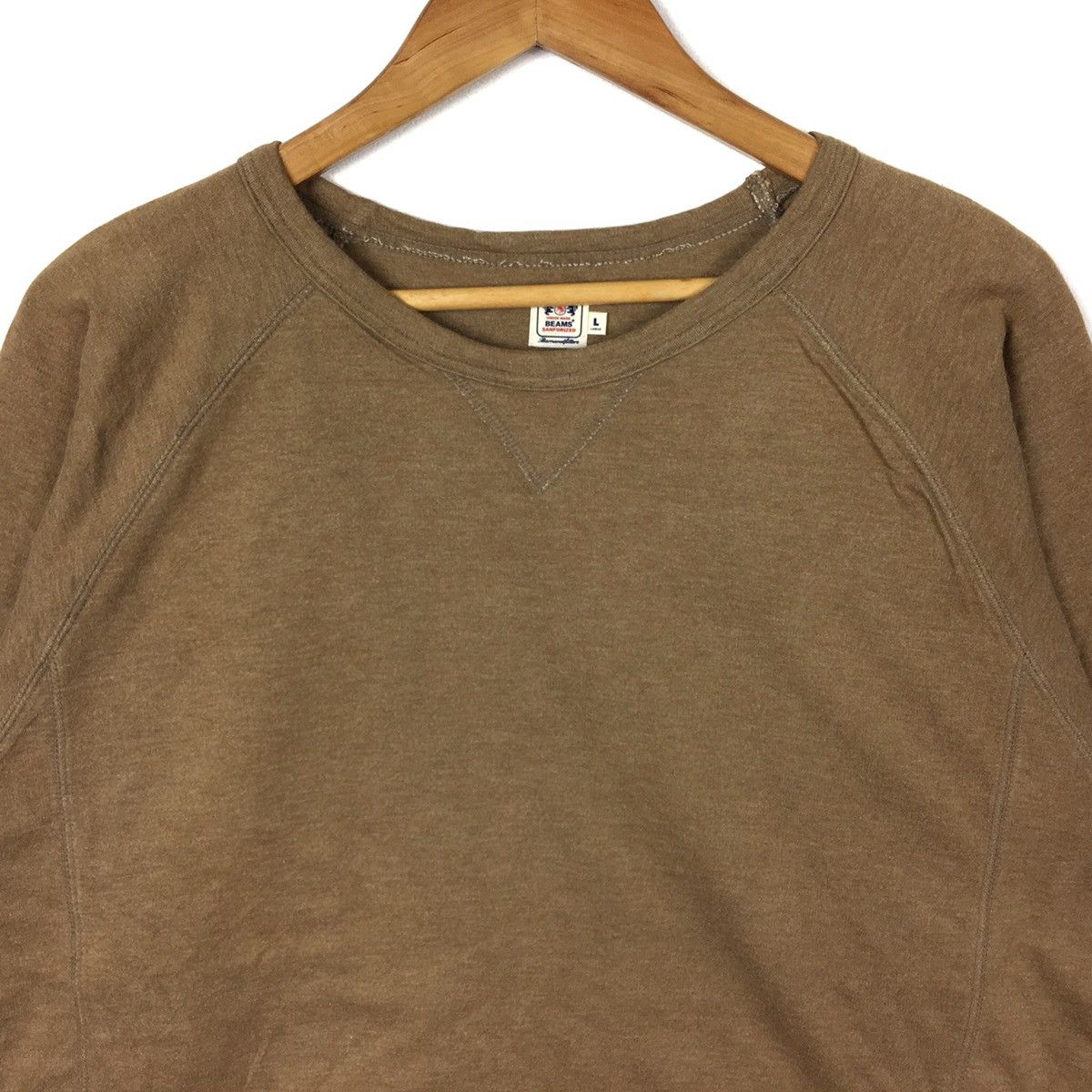 Japanese Brand BEAMS UNION MADE SanforizedJapanese Brand Brown Sweatshirt Size US L / EU 52-54 / 3 - 2 Thumbnail
