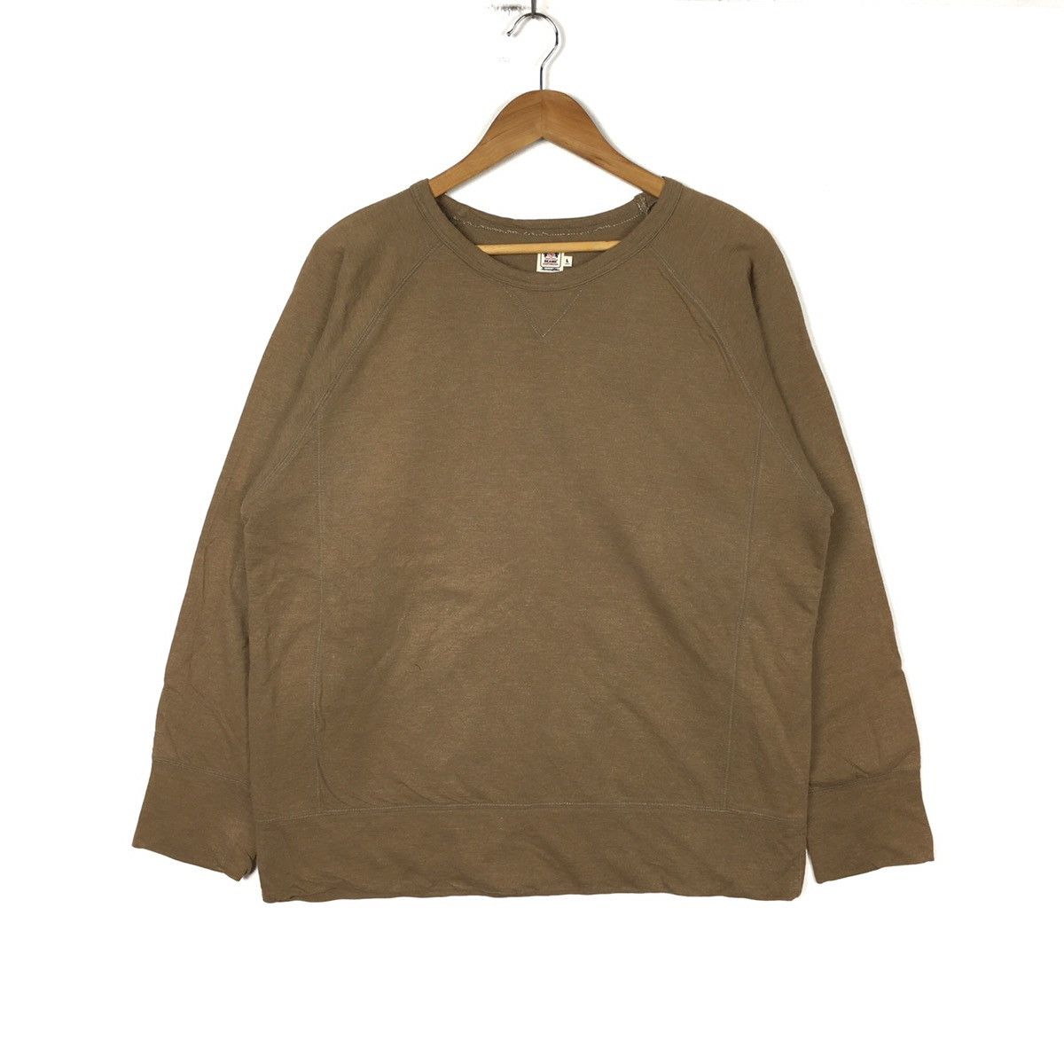 Japanese Brand BEAMS UNION MADE SanforizedJapanese Brand Brown Sweatshirt Size US L / EU 52-54 / 3 - 1 Thumbnail
