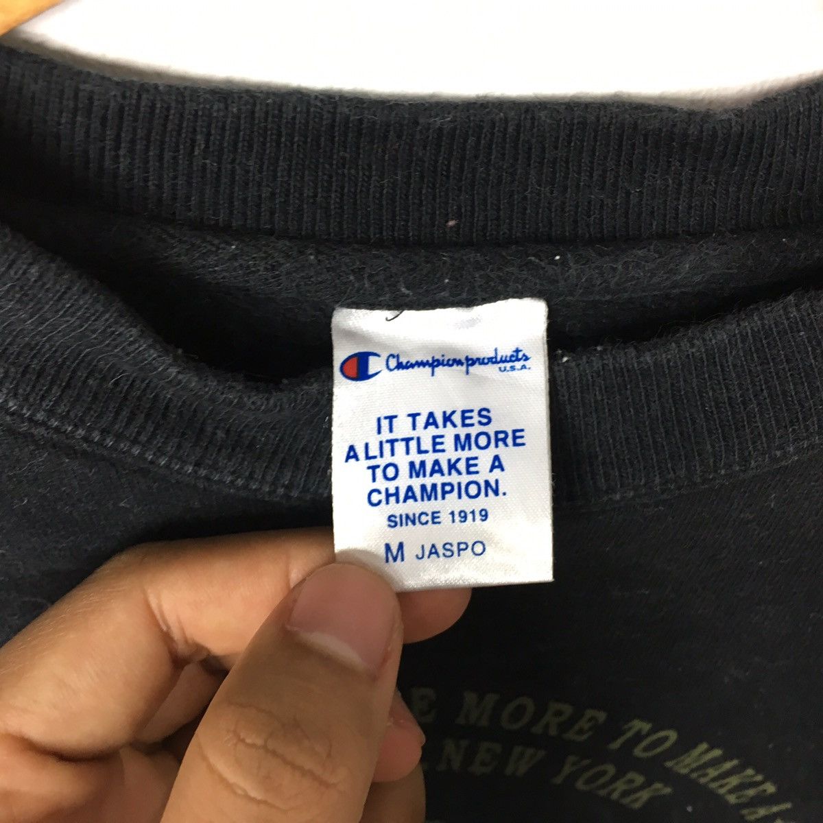 Champion CHAMPION ROCHESTER USA Sportswear Black Sweatshirt Size US M / EU 48-50 / 2 - 3 Thumbnail