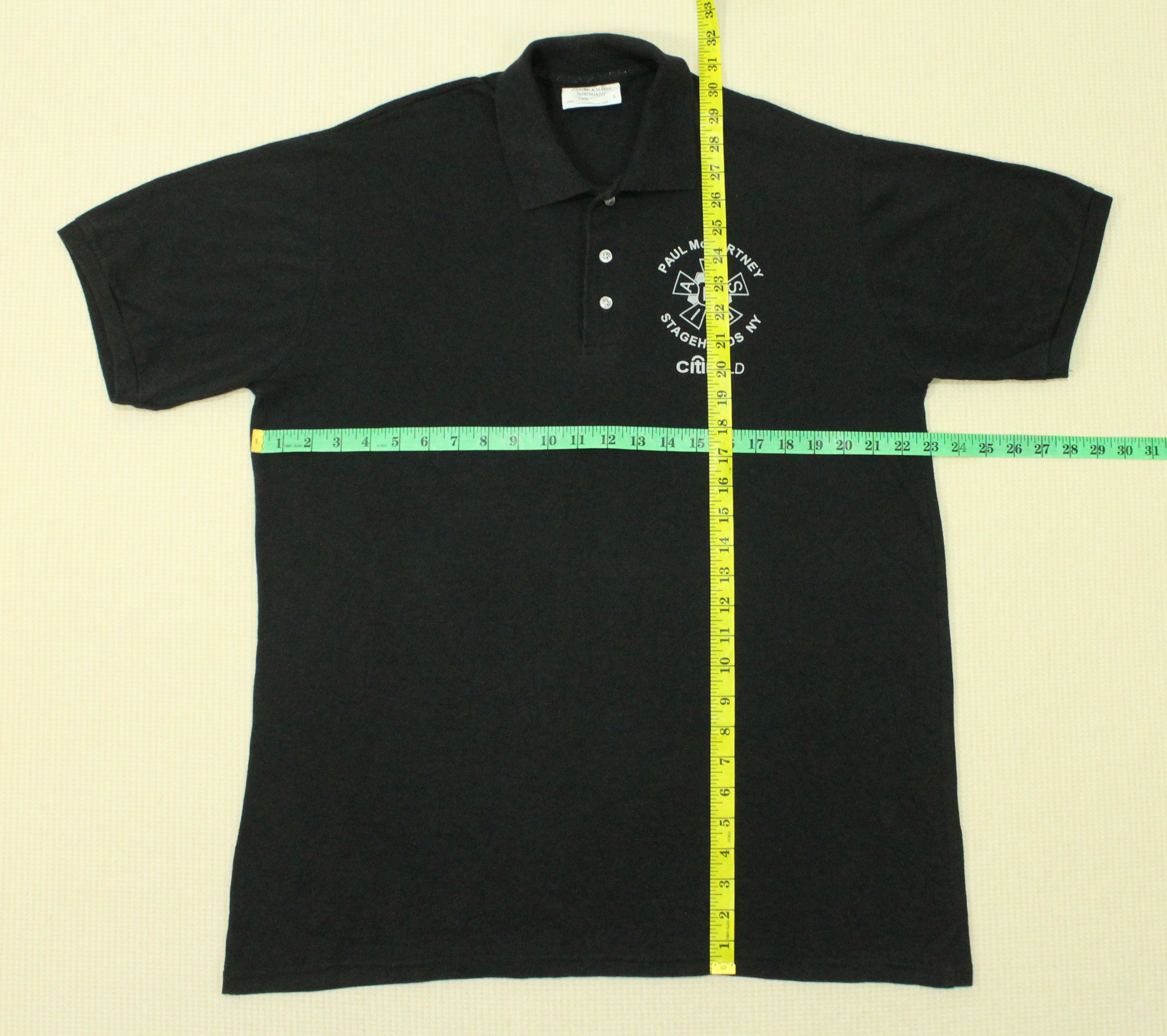 Band Tees × Vintage STAGEHANDS NY PAUL McCARTNEY ShIrt 2009 The Beatles Size US L / EU 52-54 / 3 - 13 Thumbnail