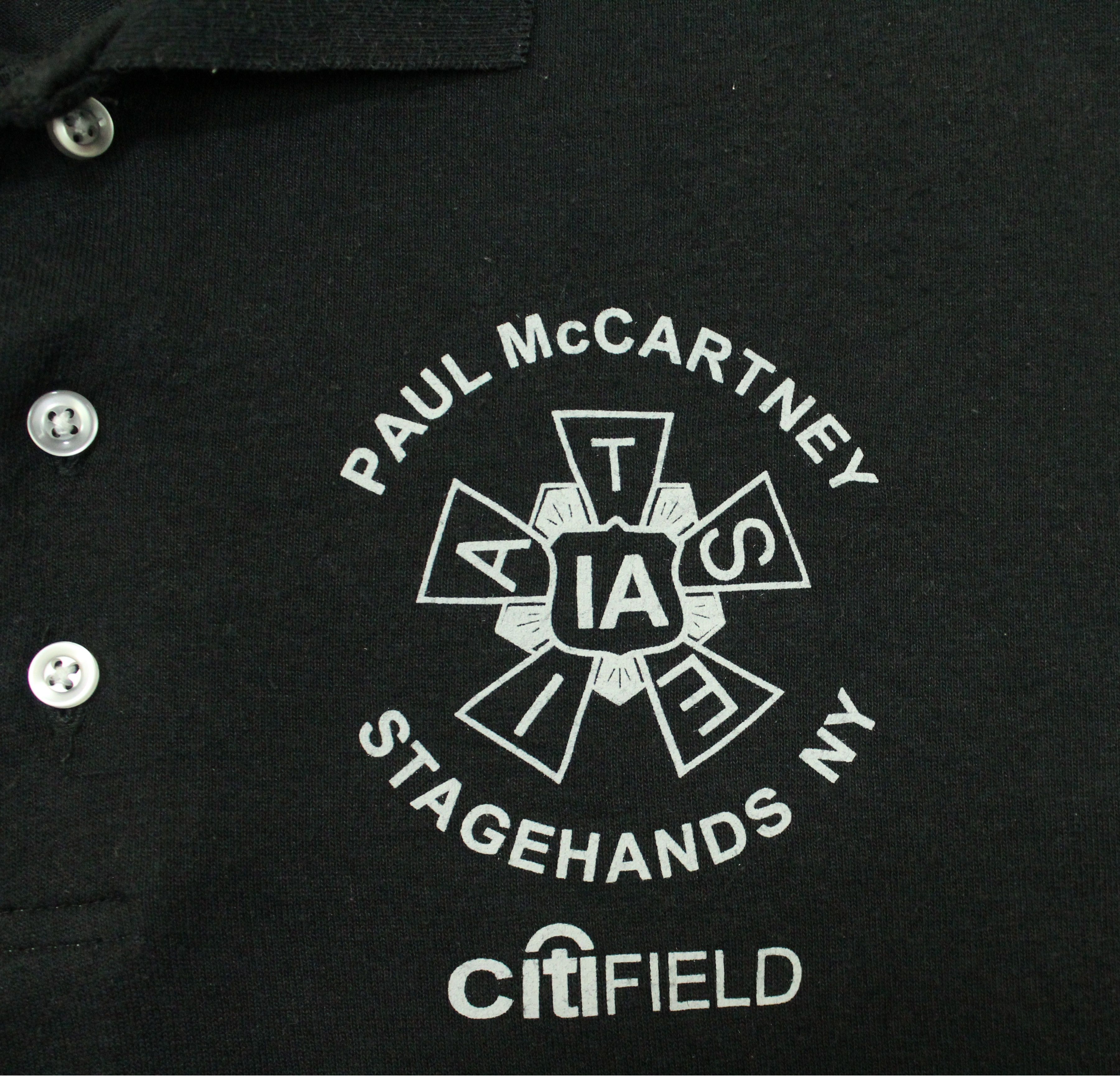 Band Tees × Vintage STAGEHANDS NY PAUL McCARTNEY ShIrt 2009 The Beatles Size US L / EU 52-54 / 3 - 9 Thumbnail