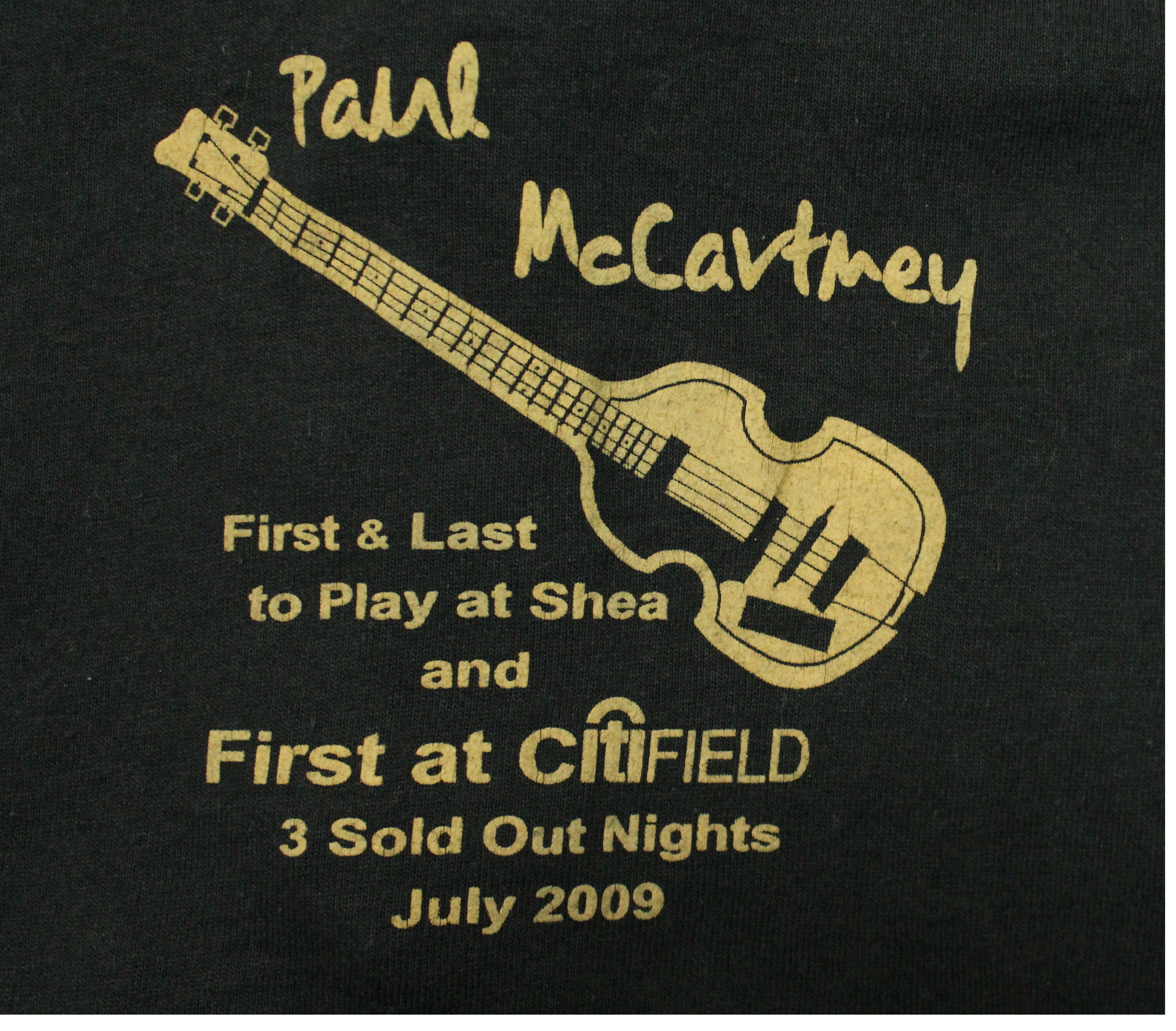 Band Tees × Vintage STAGEHANDS NY PAUL McCARTNEY ShIrt 2009 The Beatles Size US L / EU 52-54 / 3 - 10 Thumbnail