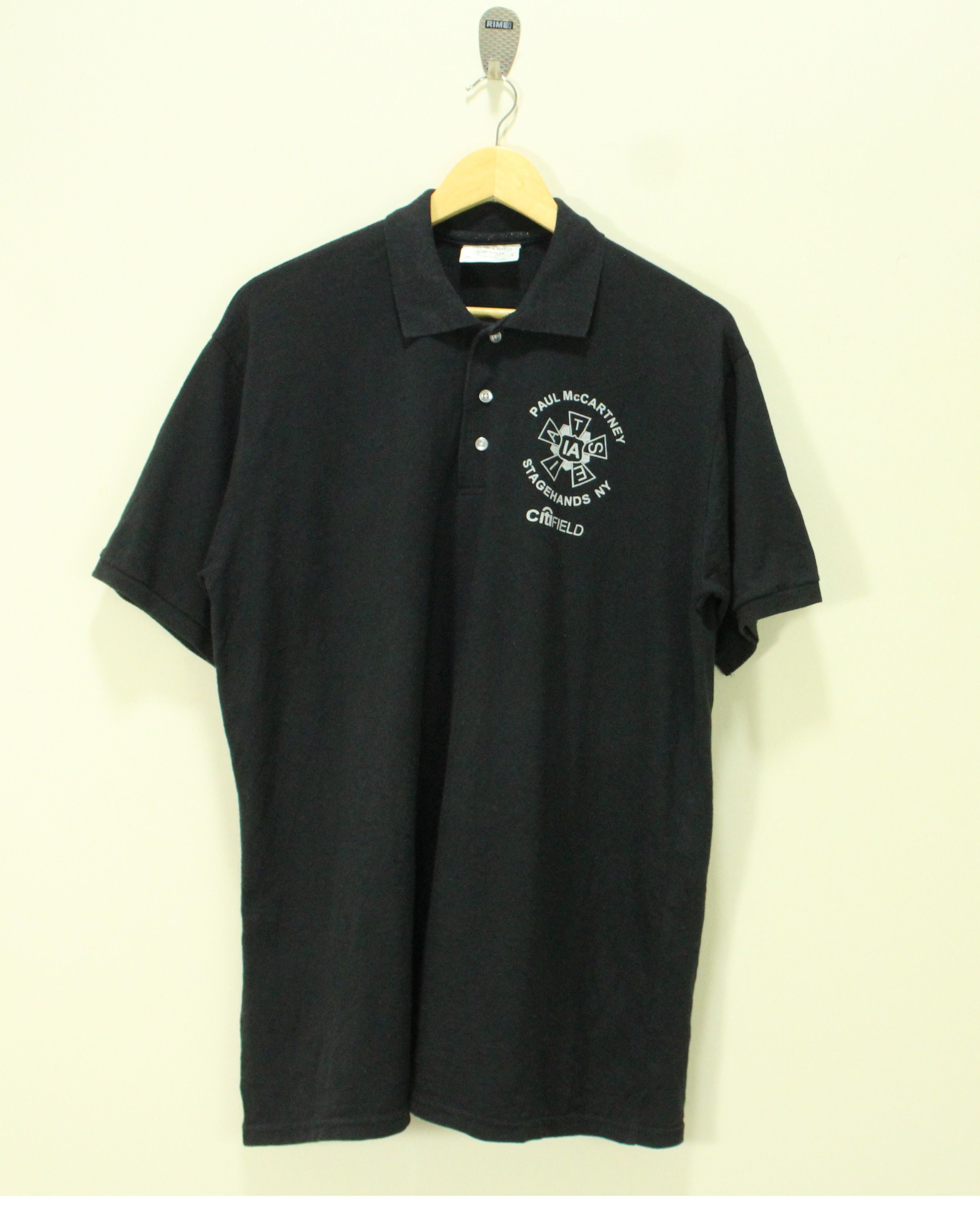 Band Tees × Vintage STAGEHANDS NY PAUL McCARTNEY ShIrt 2009 The Beatles Size US L / EU 52-54 / 3 - 2 Thumbnail