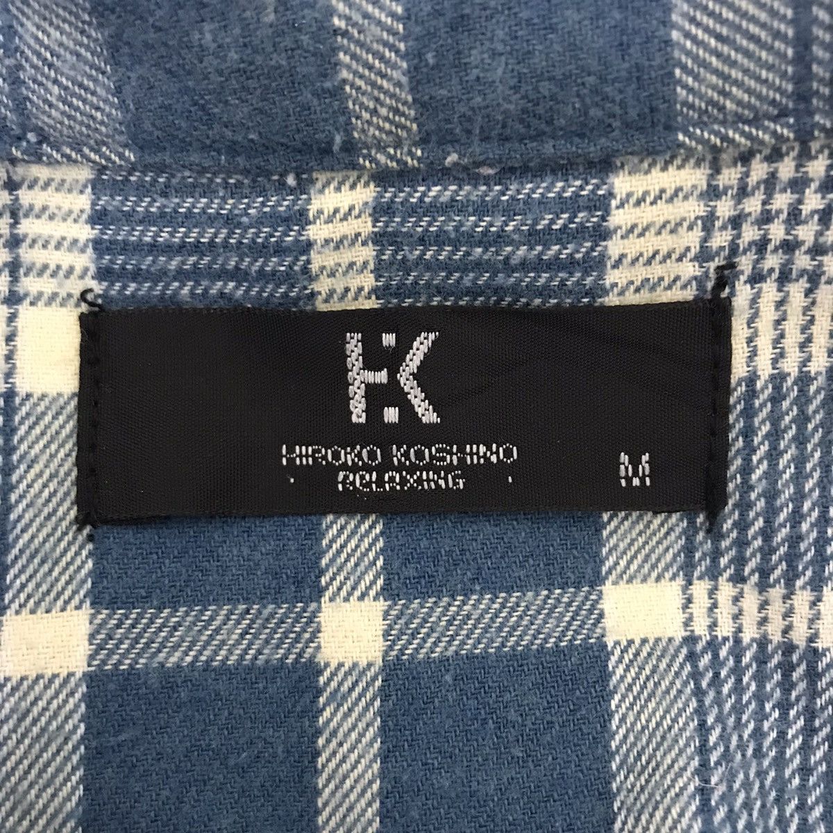 Hiroko Koshino Homme HIROKO KOSHINO RELAXING Check Japanese Brand Shirt Size US M / EU 48-50 / 2 - 3 Thumbnail
