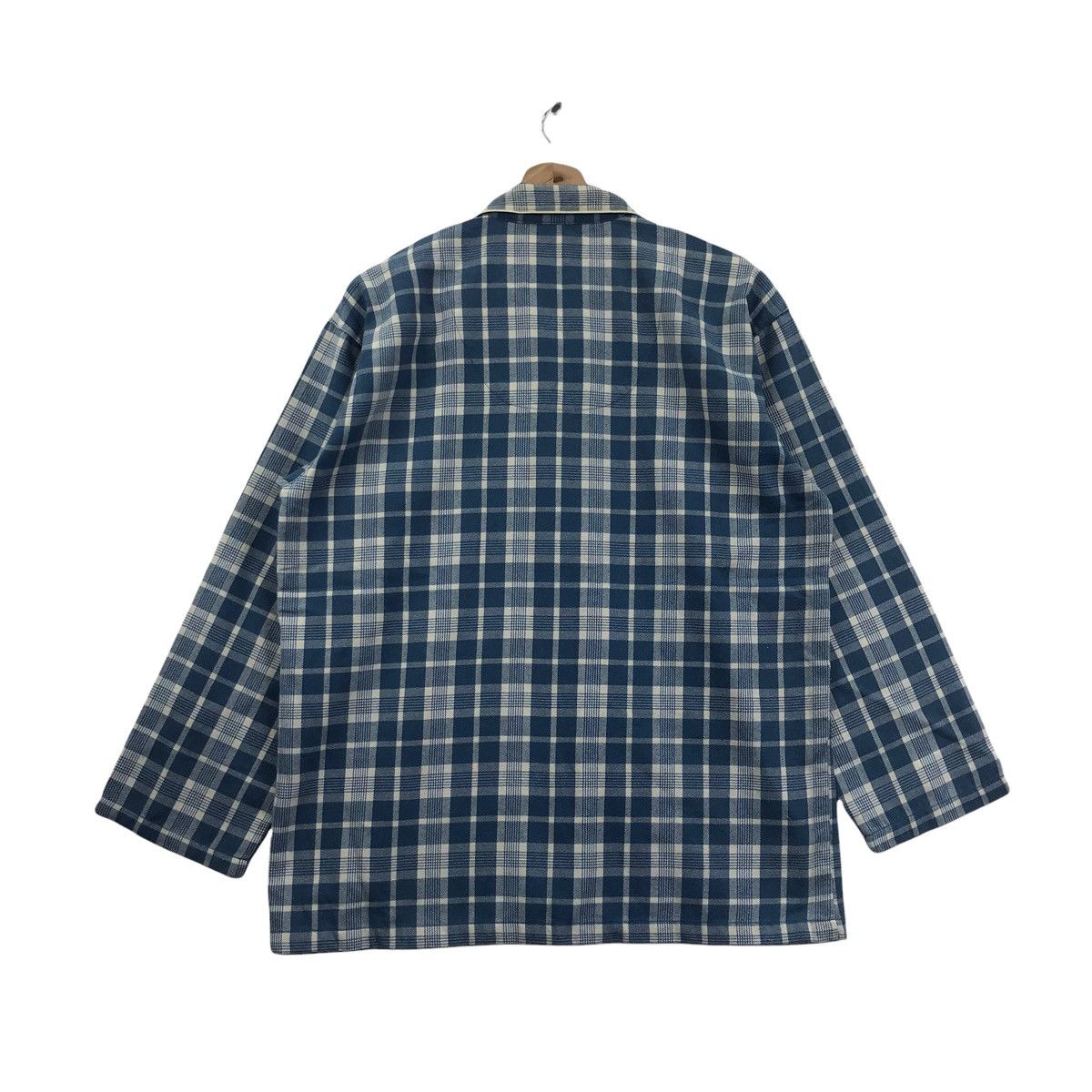 Hiroko Koshino Homme HIROKO KOSHINO RELAXING Check Japanese Brand Shirt Size US M / EU 48-50 / 2 - 8 Thumbnail