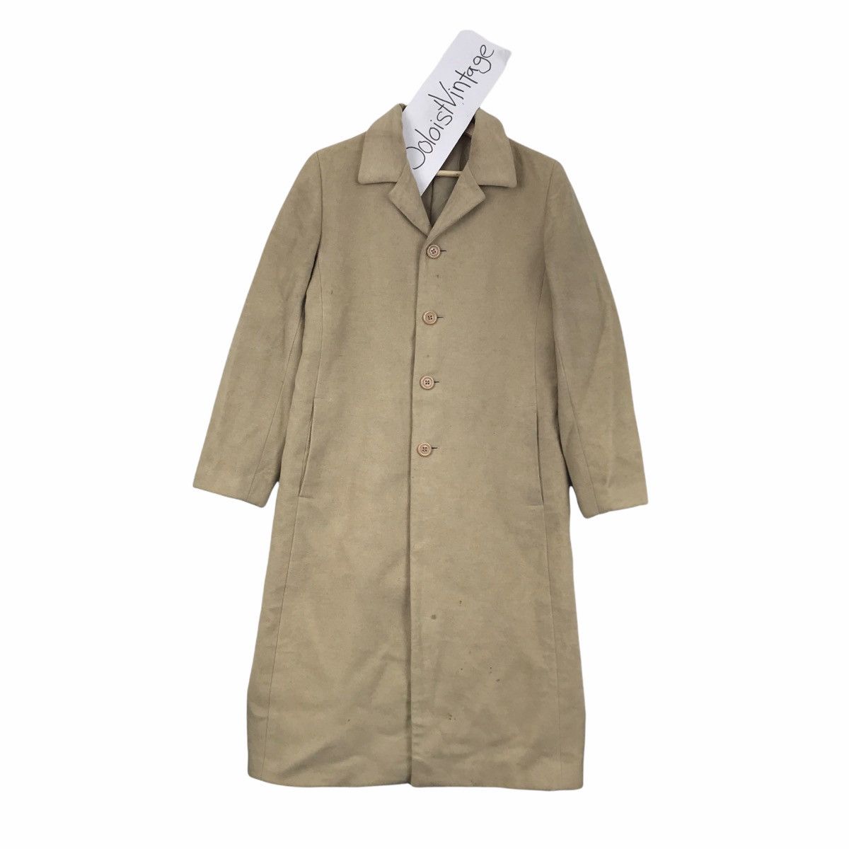 Japanese Brand NOUE-RYE WOOL Japanese Brand Long Coat Size US S / EU 44-46 / 1 - 1 Thumbnail