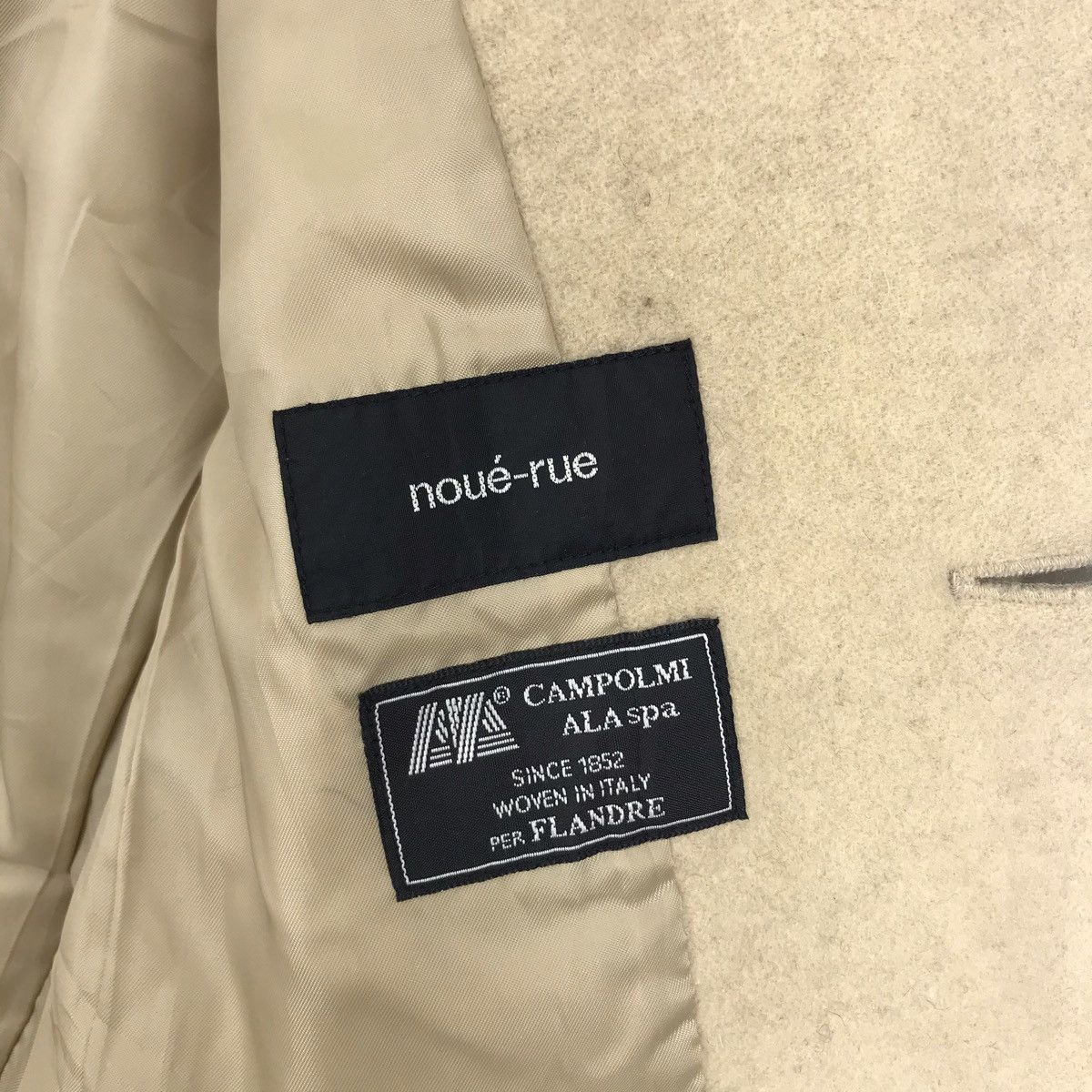 Japanese Brand NOUE-RYE WOOL Japanese Brand Long Coat Size US S / EU 44-46 / 1 - 5 Thumbnail