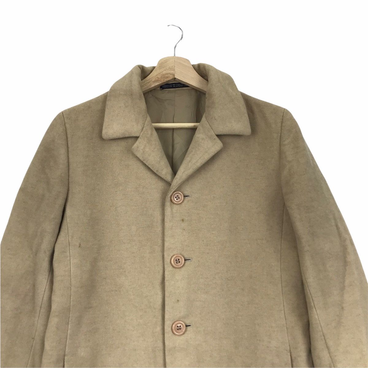 Japanese Brand NOUE-RYE WOOL Japanese Brand Long Coat Size US S / EU 44-46 / 1 - 3 Thumbnail