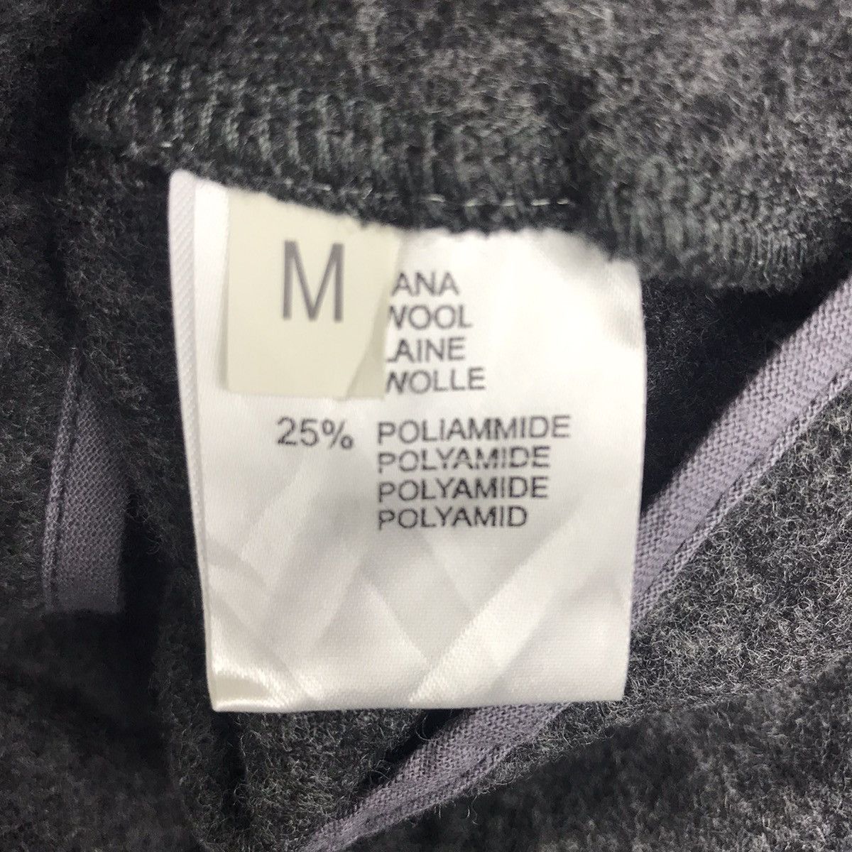 Japanese Brand LUCQUES Japanese Brand Wool Casual Grey Trousers Pant Size US 36 / EU 52 - 5 Thumbnail
