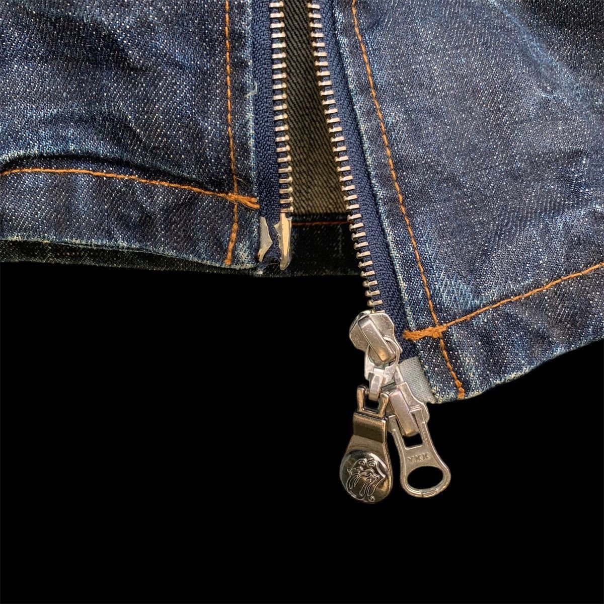 JACKROSE JACK ROSE VINTAGE ❌ THE ROLLING STONES DENIM JACKET Size US M / EU 48-50 / 2 - 10 Thumbnail