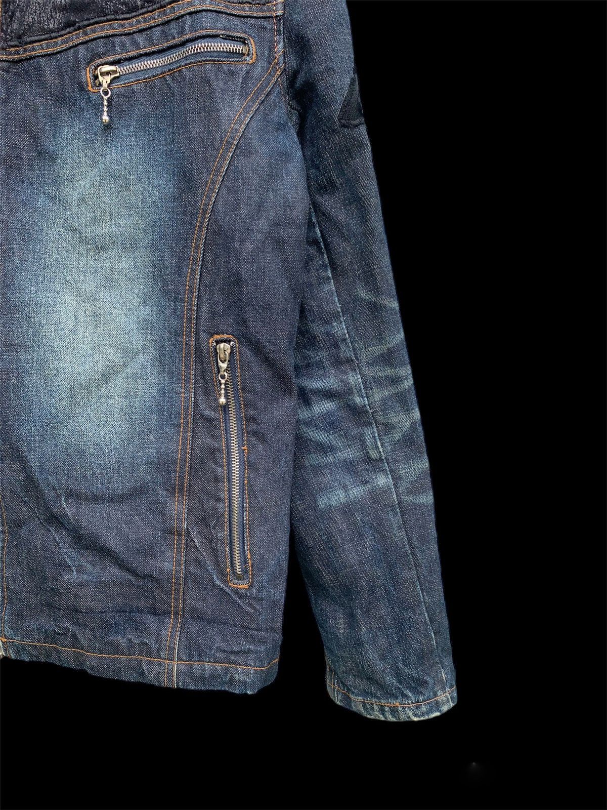 JACKROSE JACK ROSE VINTAGE ❌ THE ROLLING STONES DENIM JACKET Size US M / EU 48-50 / 2 - 9 Thumbnail
