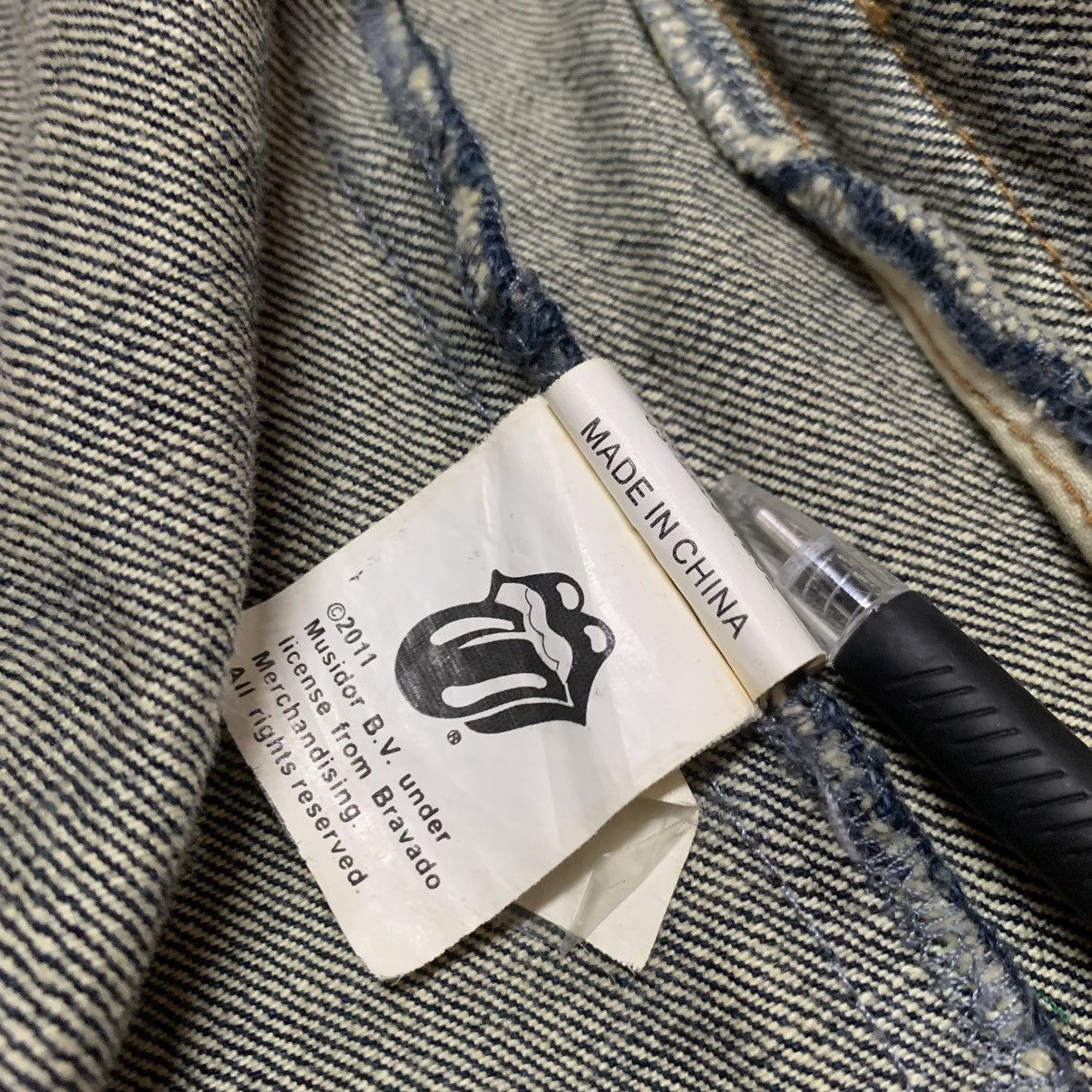 JACKROSE JACK ROSE VINTAGE ❌ THE ROLLING STONES DENIM JACKET Size US M / EU 48-50 / 2 - 23 Thumbnail