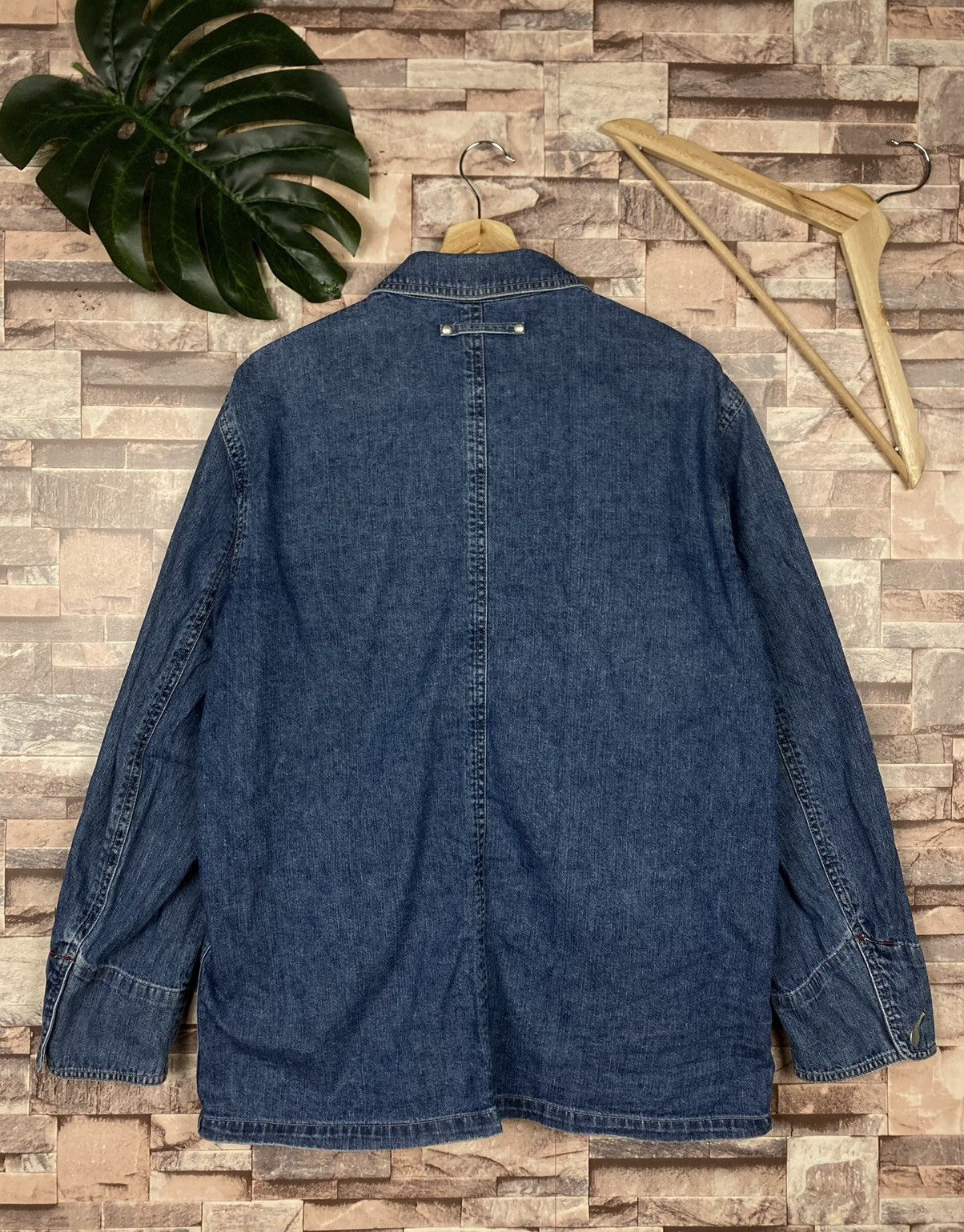Japanese Brand × Lacoste Crocodile Denim Long Sleeve #T23-1 Size US L / EU 52-54 / 3 - 2 Thumbnail