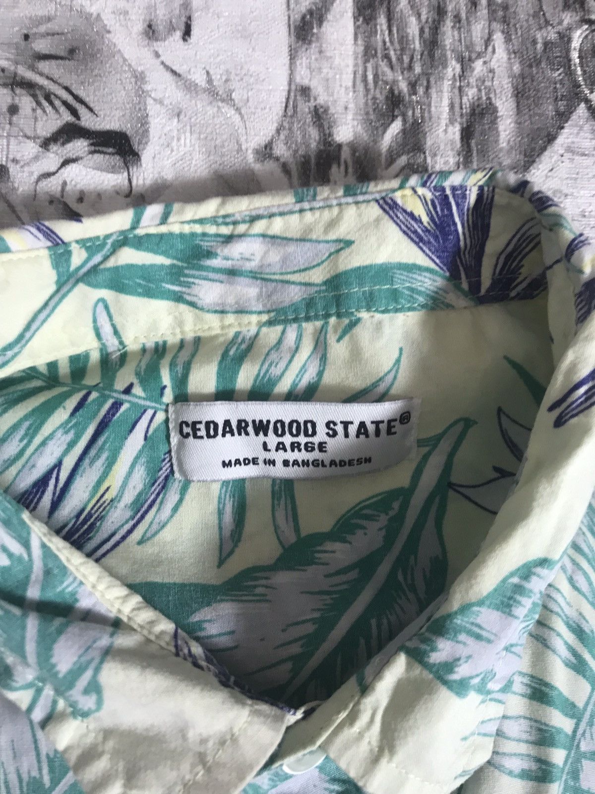 Cedarwood State Cedar Wood State Hawaiian Shirt Size US L / EU 52-54 / 3 - 5 Thumbnail