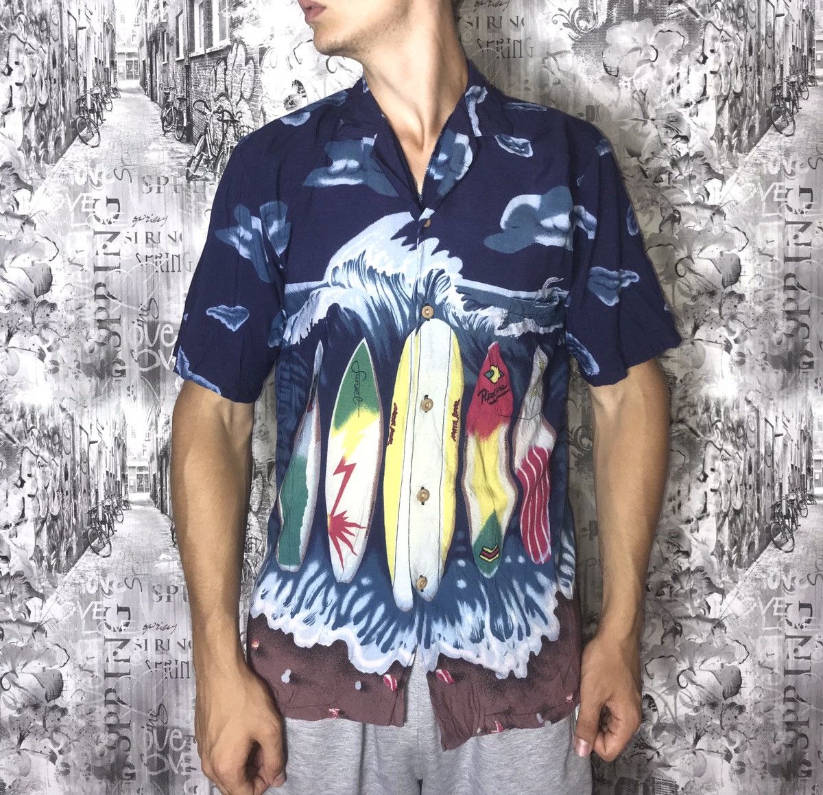 Vintage Vintage Hawaiian Shirt Size US M / EU 48-50 / 2 - 1 Thumbnail