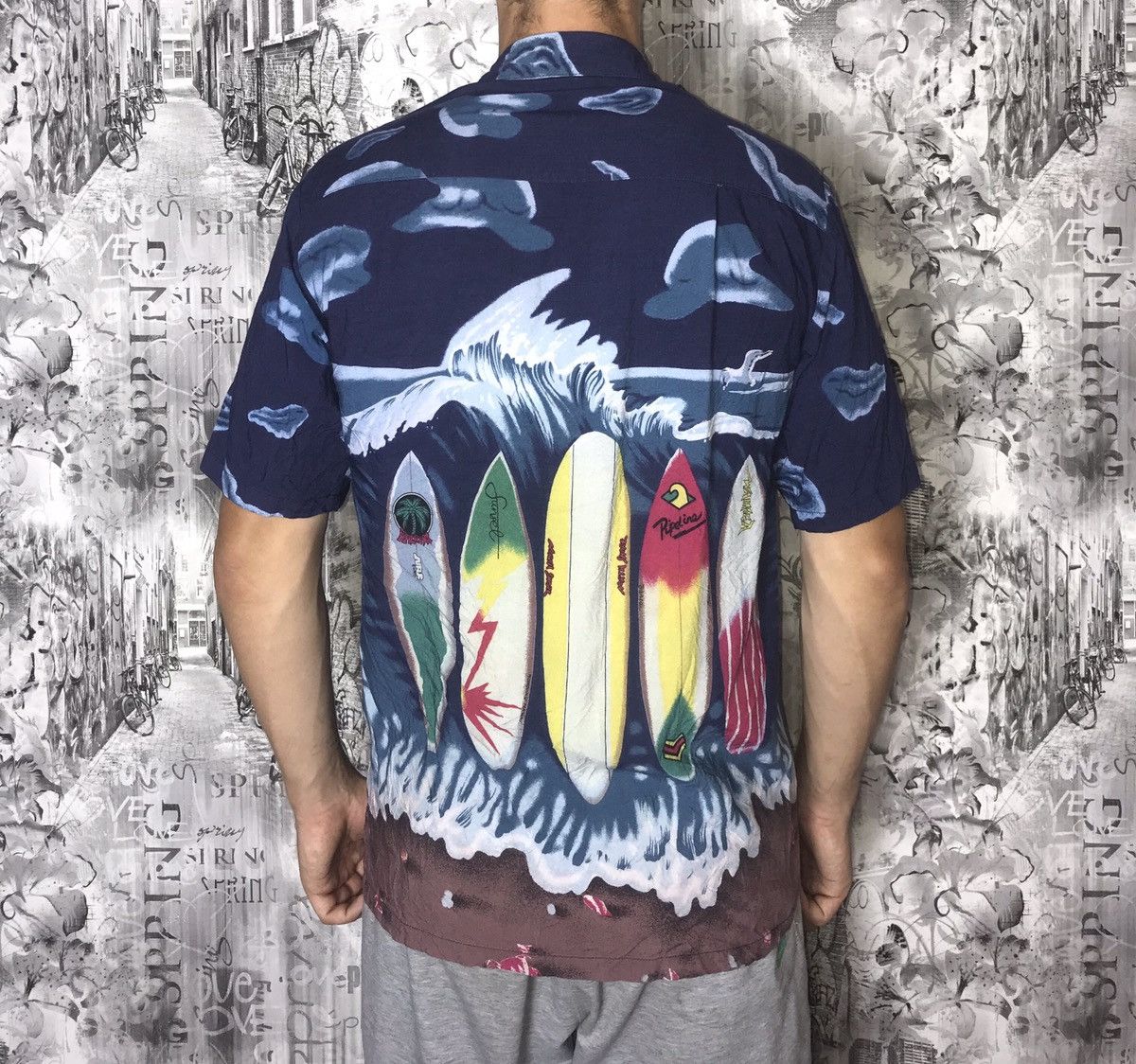 Vintage Vintage Hawaiian Shirt Size US M / EU 48-50 / 2 - 2 Thumbnail
