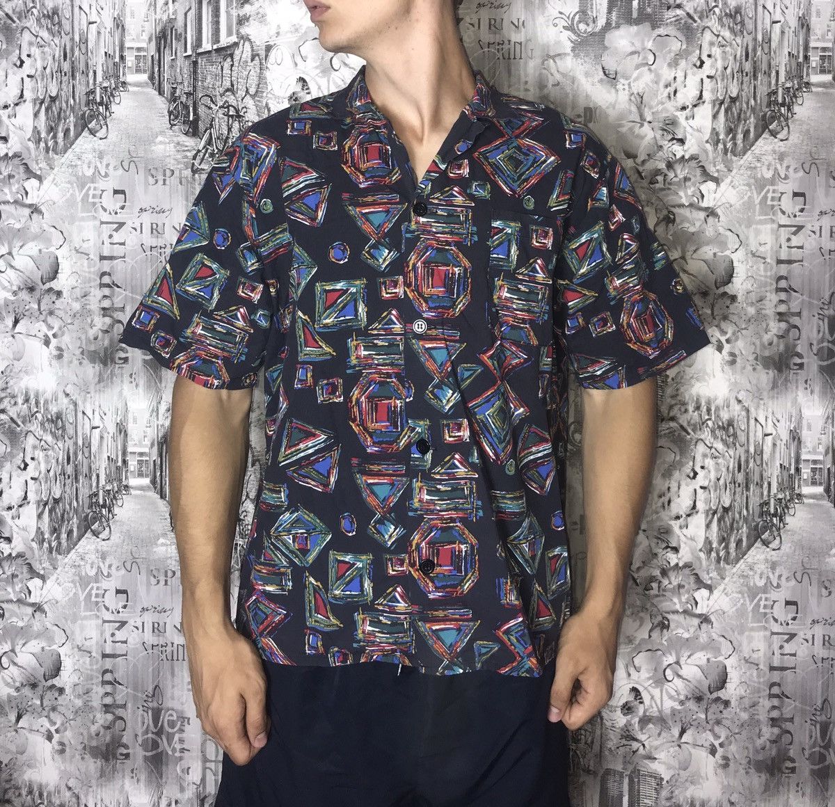 Vintage Vintage Hawaiian Shirt Size US XL / EU 56 / 4 - 1 Thumbnail