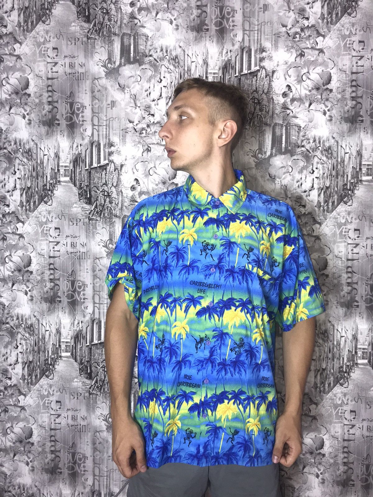 Vintage Vintage Hawaiian Shirt Size US XL / EU 56 / 4 - 1 Thumbnail