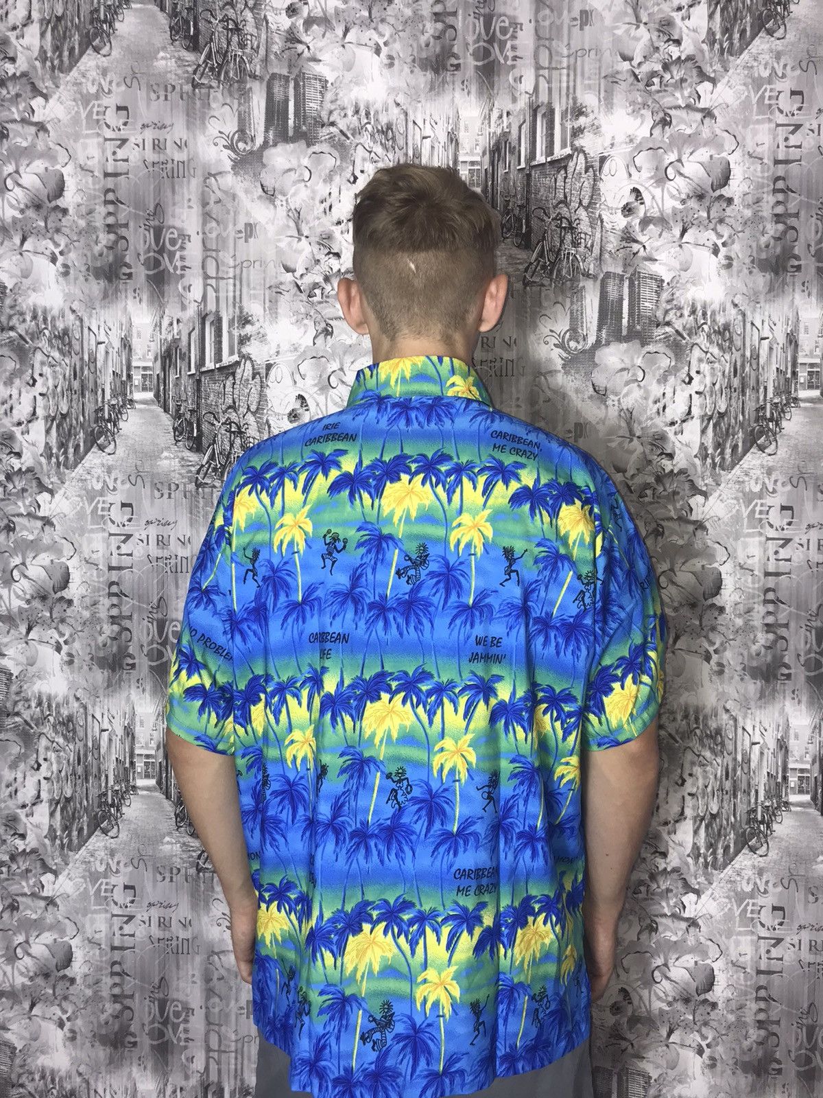 Vintage Vintage Hawaiian Shirt Size US XL / EU 56 / 4 - 2 Thumbnail