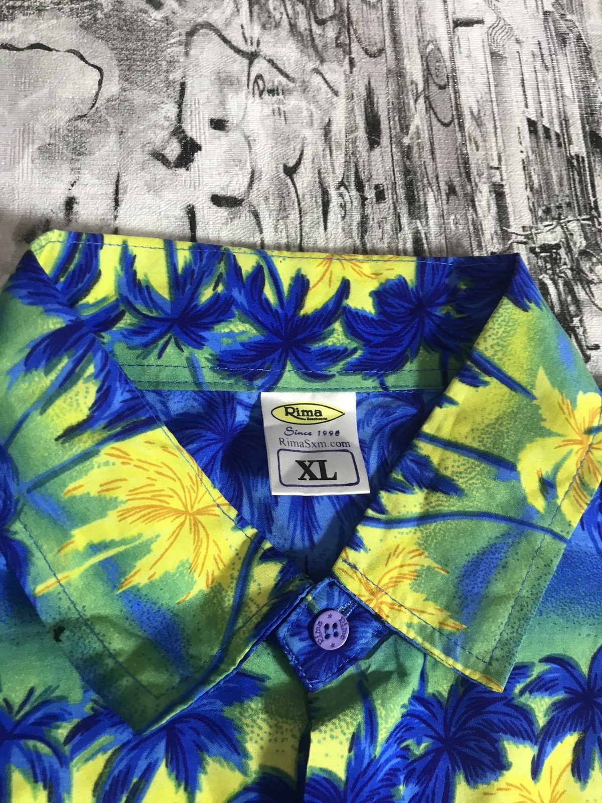 Vintage Vintage Hawaiian Shirt Size US XL / EU 56 / 4 - 6 Thumbnail
