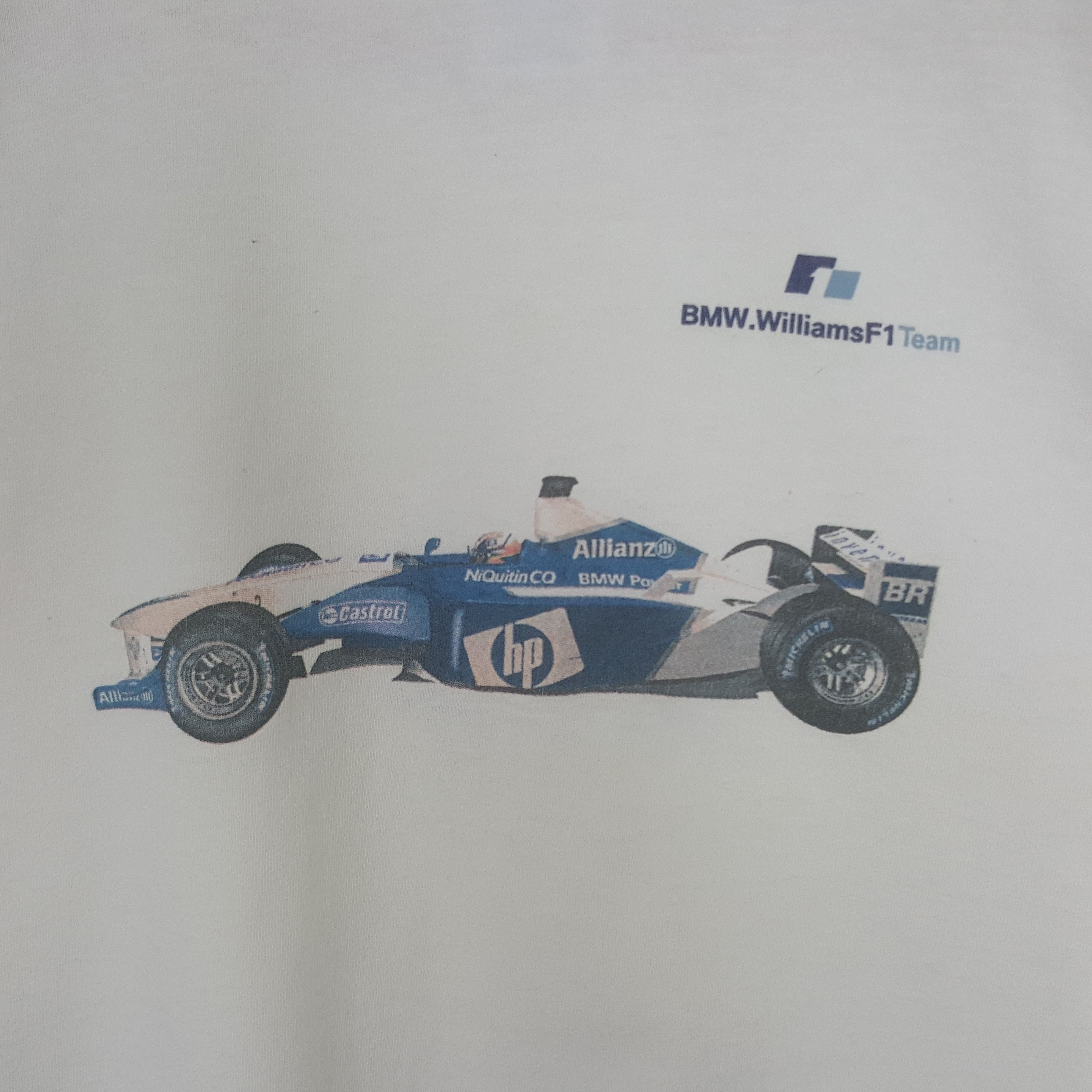 BMW × Vintage Vintage BMW.Williams F1 Team Racing Tshirt Size US L / EU 52-54 / 3 - 2 Thumbnail