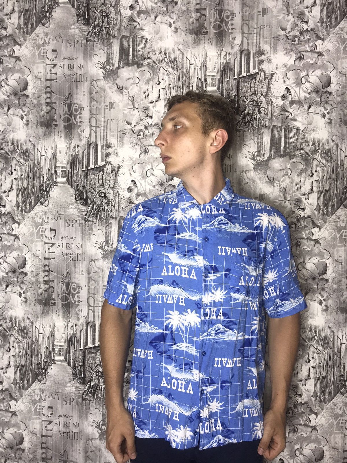Vintage Vintage Hawaiian Shirt Size US L / EU 52-54 / 3 - 1 Thumbnail