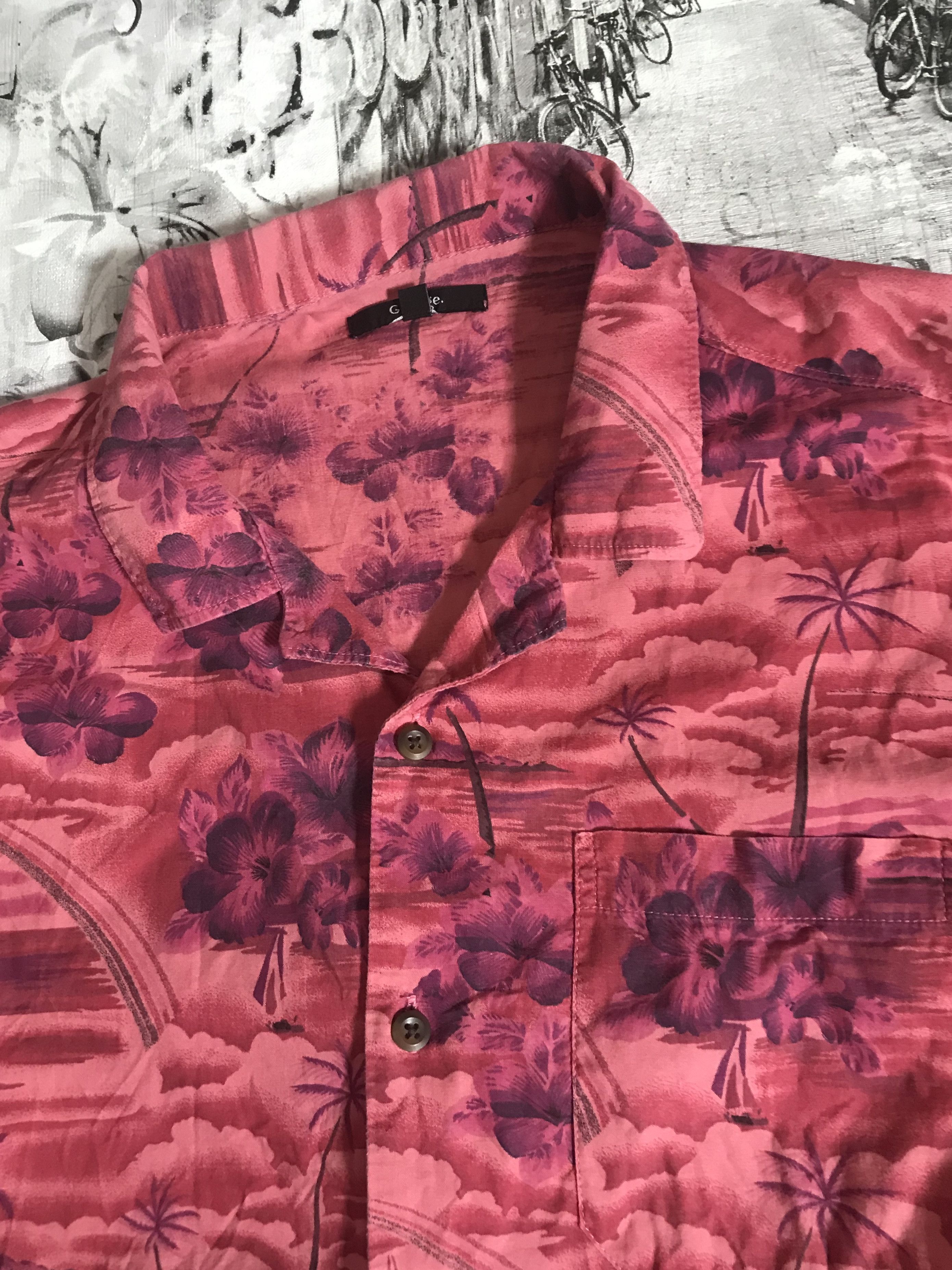 George George Hawaiian Shirt Size US XL / EU 56 / 4 - 3 Thumbnail