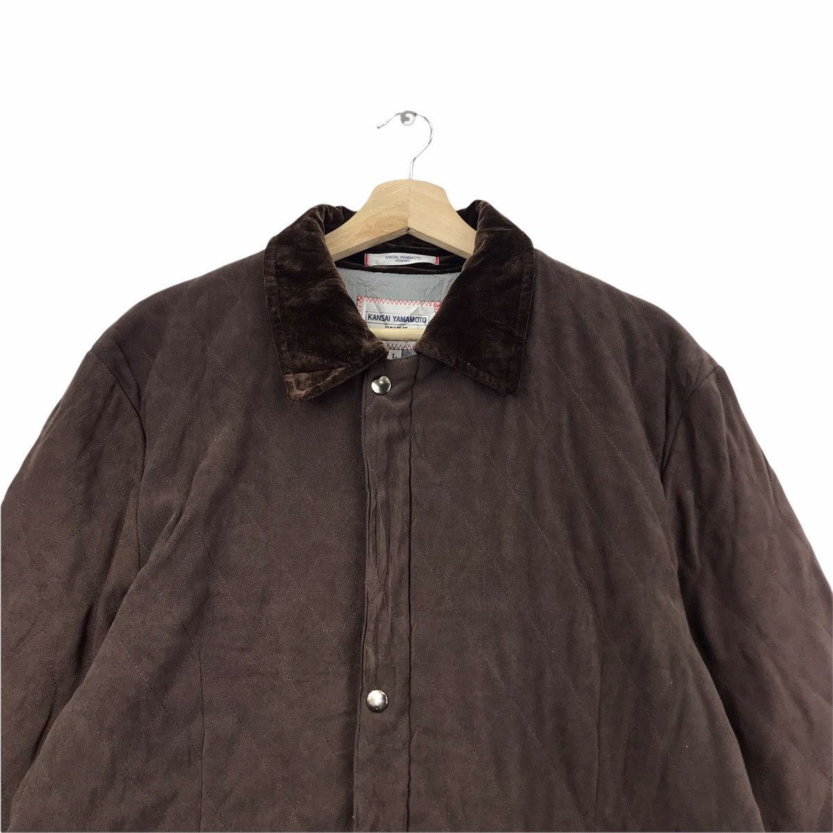 Kansai Yamamoto Vintage KANSAI YAMAMOTO HOMME Japan Overcoat Coat Size US L / EU 52-54 / 3 - 2 Thumbnail