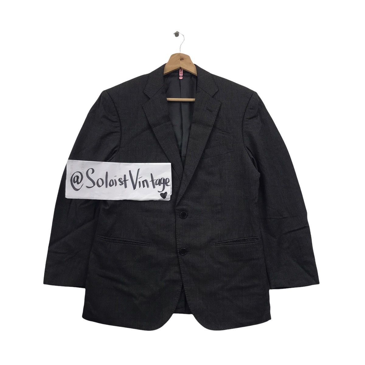 Kansai Yamamoto KANSAI YAMAMOTO Japanese Brand Stripes Coat Jacket Blazer Size US M / EU 48-50 / 2 - 1 Thumbnail