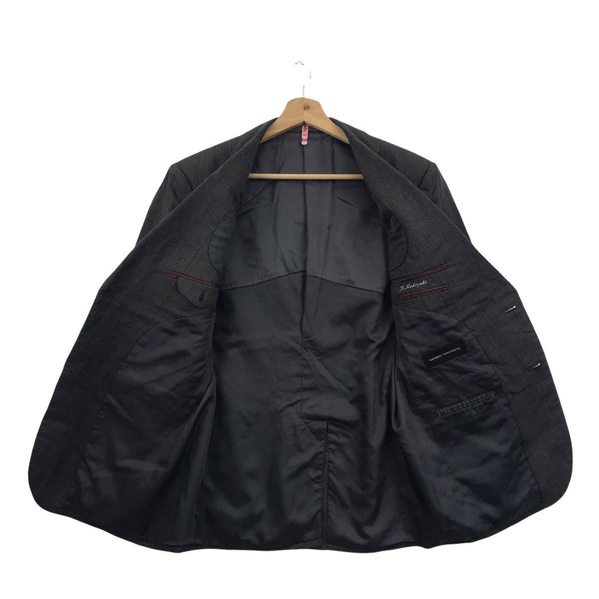 Kansai Yamamoto KANSAI YAMAMOTO Japanese Brand Stripes Coat Jacket Blazer Size US M / EU 48-50 / 2 - 3 Thumbnail