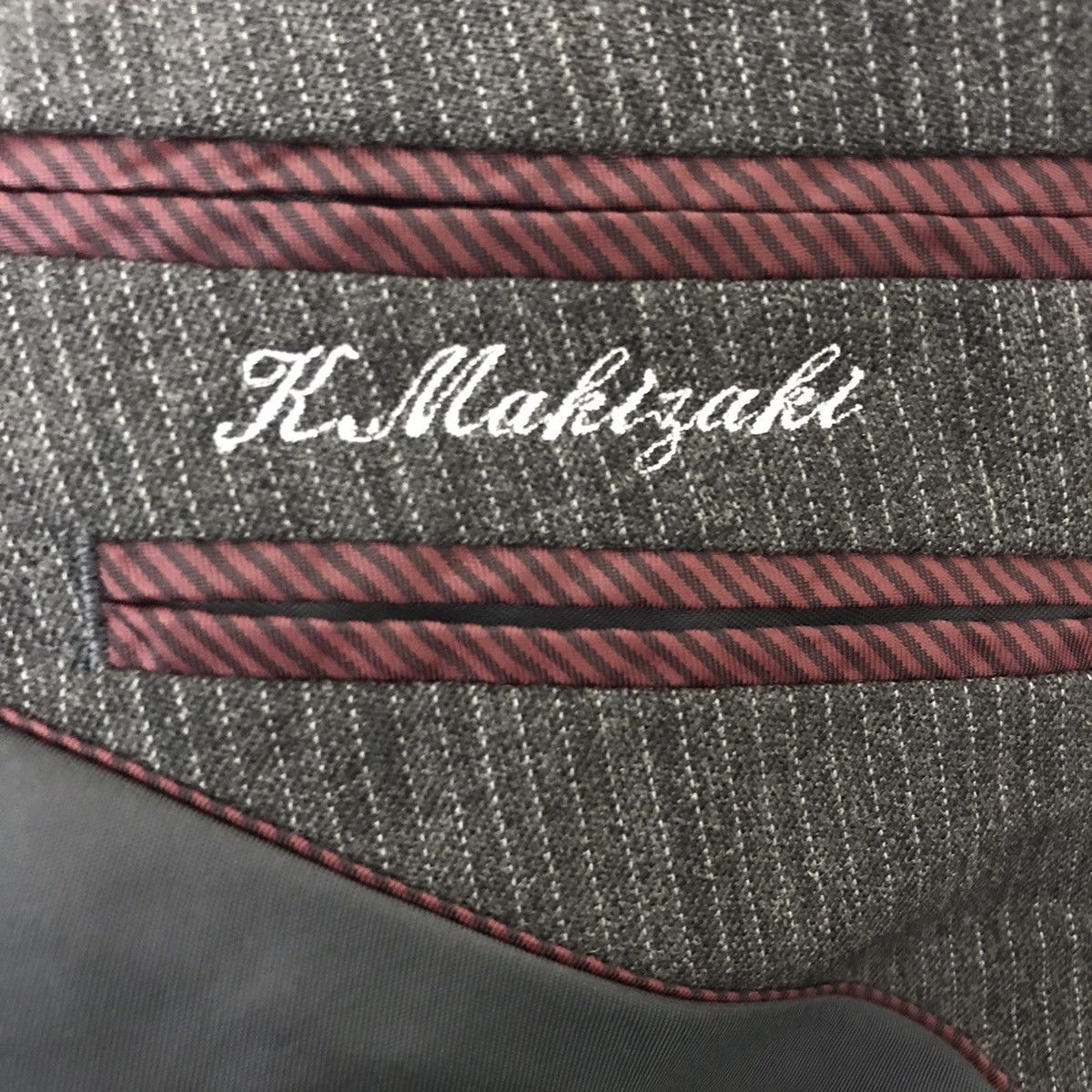 Kansai Yamamoto KANSAI YAMAMOTO Japanese Brand Stripes Coat Jacket Blazer Size US M / EU 48-50 / 2 - 5 Thumbnail