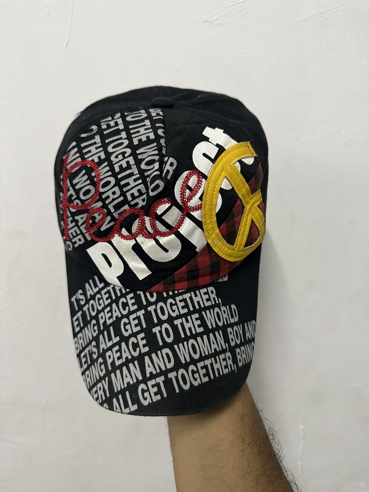 Japanese Brand Project Peace Full Print Baseball Hat Size ONE SIZE - 3 Thumbnail