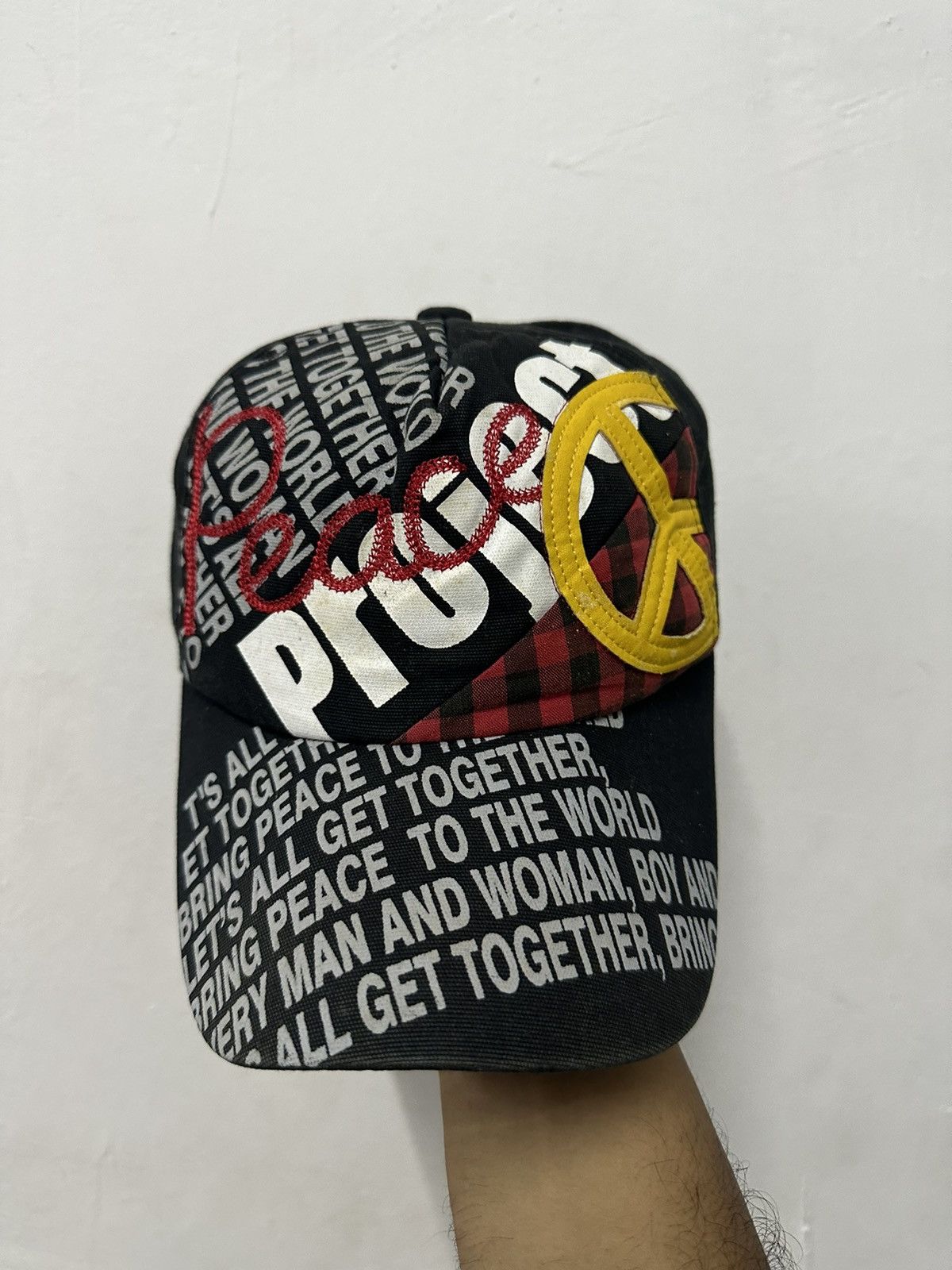 Japanese Brand Project Peace Full Print Baseball Hat Size ONE SIZE - 2 Thumbnail