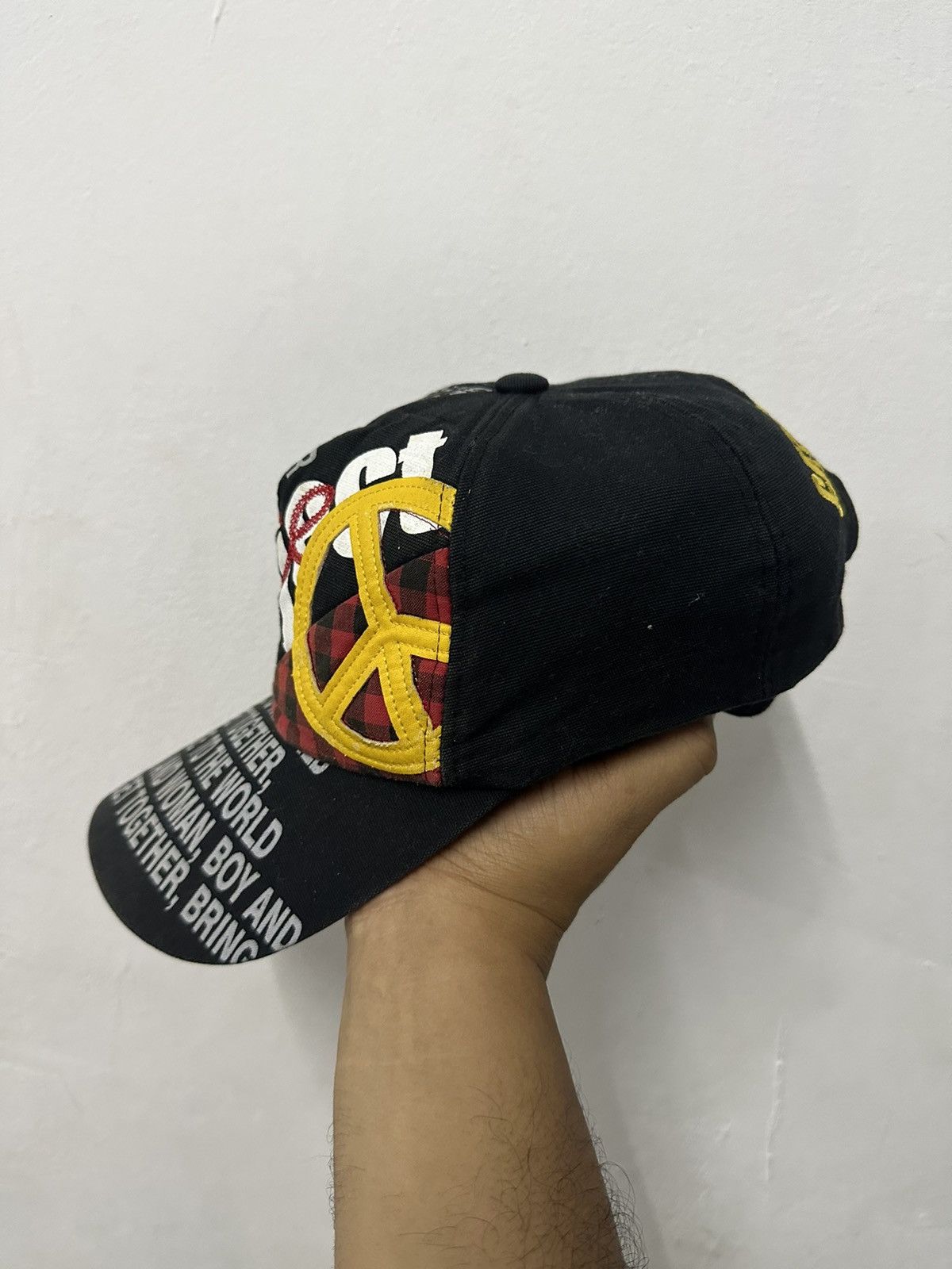 Japanese Brand Project Peace Full Print Baseball Hat Size ONE SIZE - 4 Thumbnail