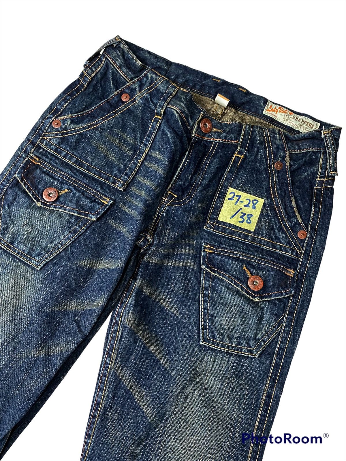 Vintage 🔥BINDING NOW🔥Vintage Jeans Brappers Bushpant bootcut denim Size 28" / US 6 / IT 42 - 17 Thumbnail