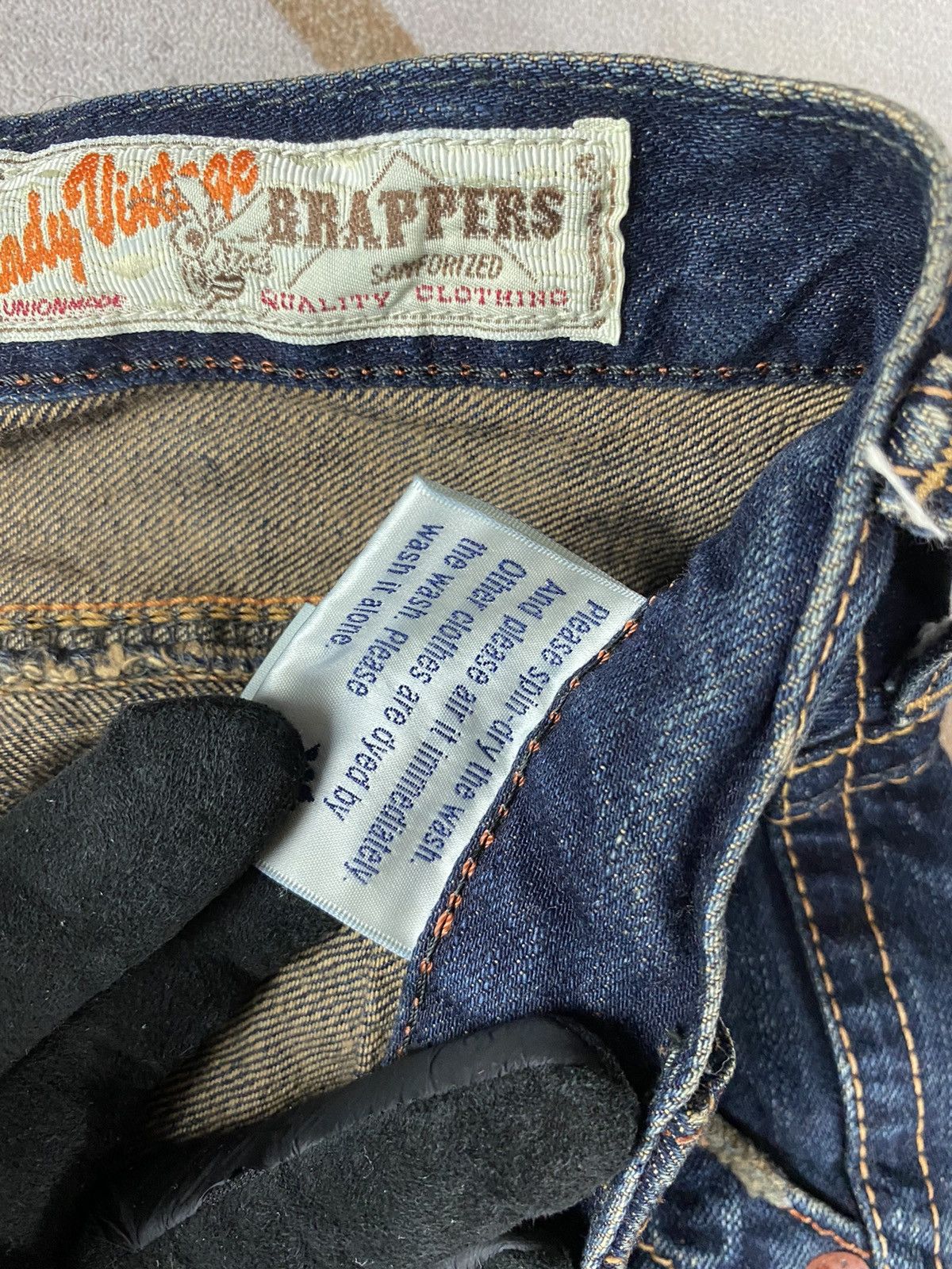 Vintage 🔥BINDING NOW🔥Vintage Jeans Brappers Bushpant bootcut denim Size 28" / US 6 / IT 42 - 21 Thumbnail