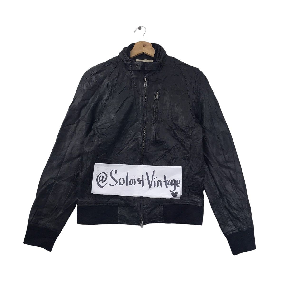 HARE HARE Bike Motorcycle Ride Japanese Brand Leather Jacket Size US S / EU 44-46 / 1 - 1 Thumbnail