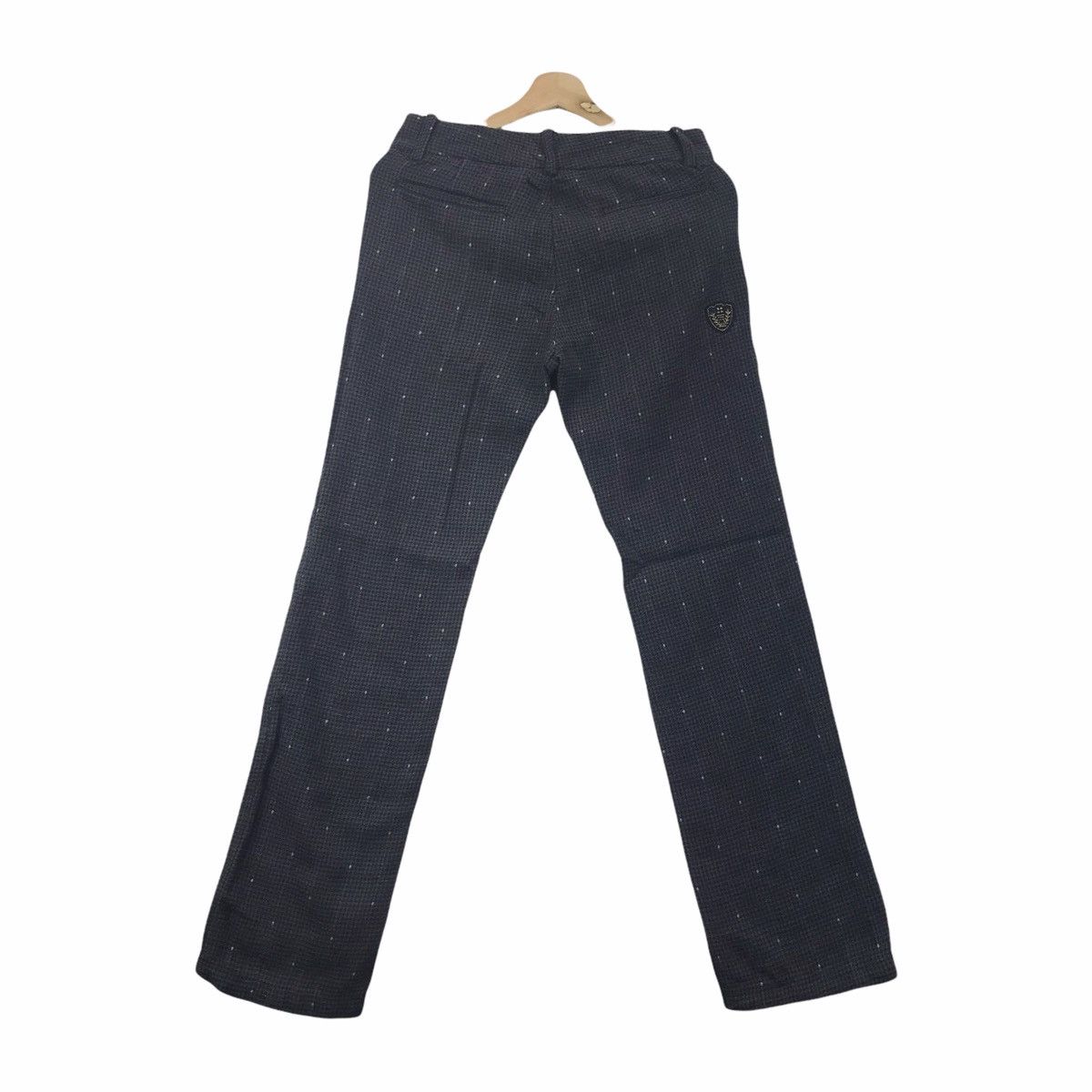 United Arrows UNITED ARROW Japanese Brand Wool Grey Casual Trousers Pant Size US 28 / EU 44 - 6 Thumbnail