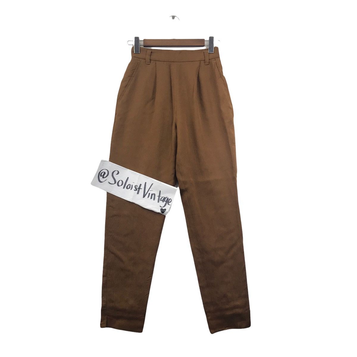 Calvin Klein Vintage CALVIN KLEIN SPORT Ck Brand Brown Trousers Pant Size US 26 / EU 42 - 1 Thumbnail