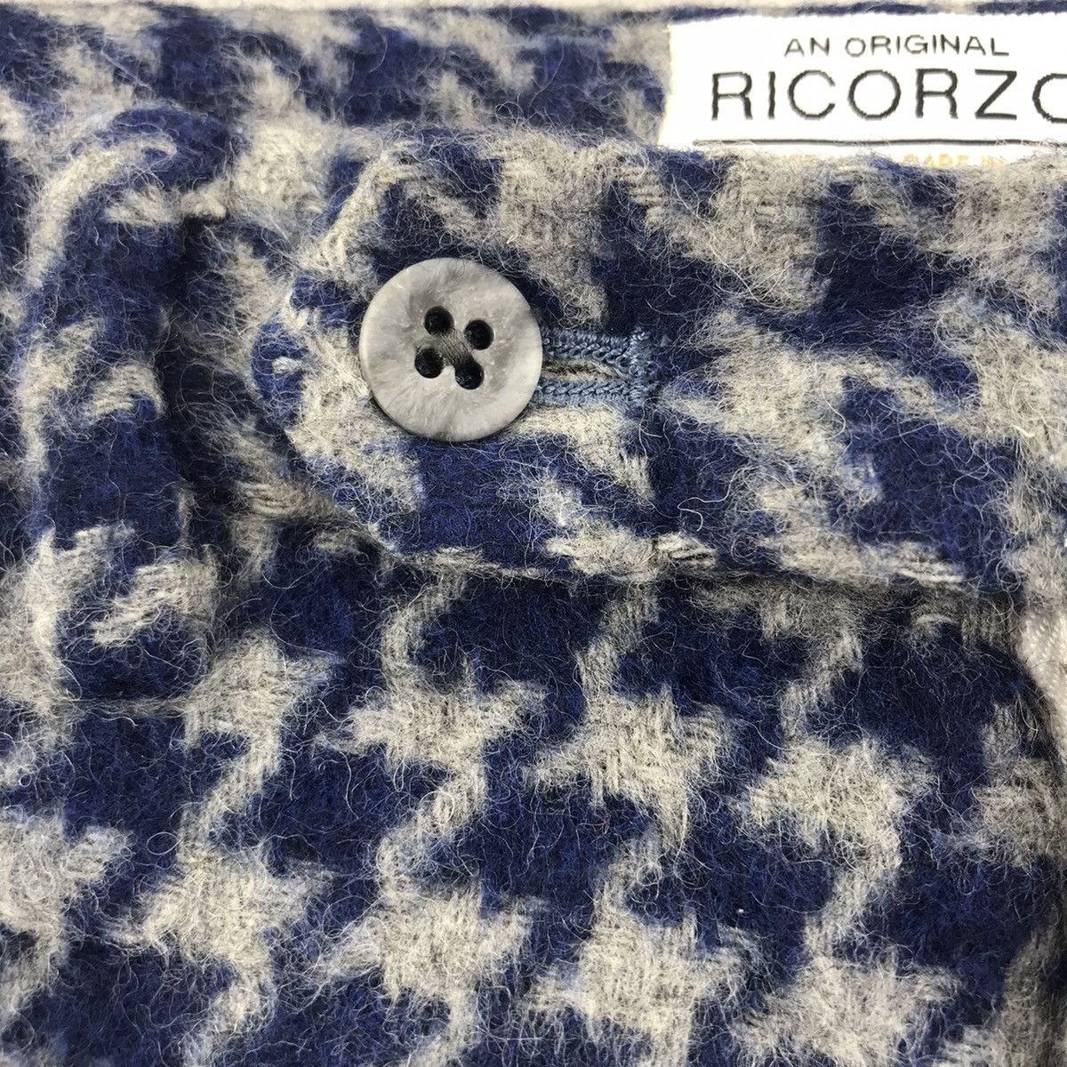 Japanese Brand RICORZO HOUNDSTOOTH Japanese Brand Wool Trousers Pant Size US 30 / EU 46 - 3 Thumbnail