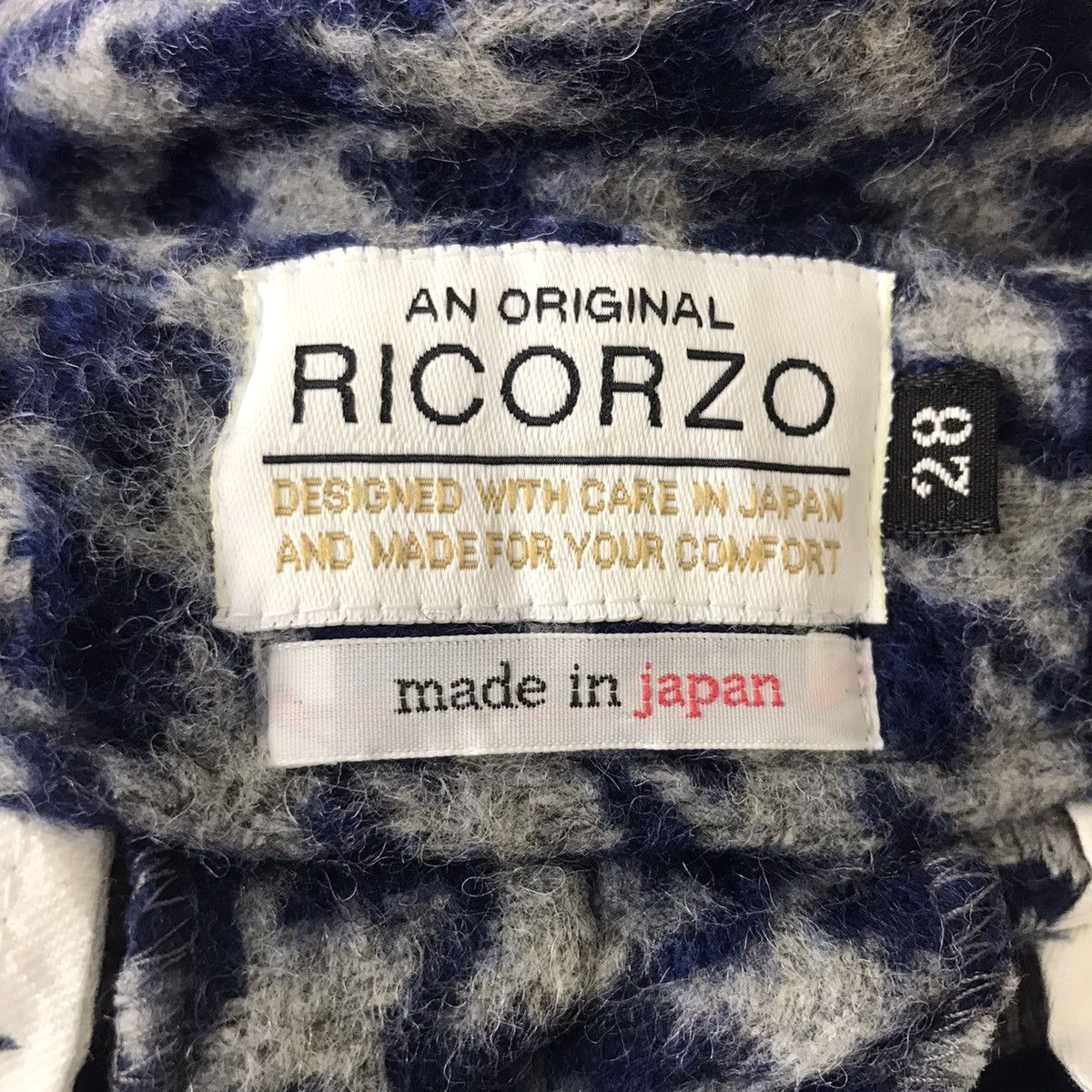 Japanese Brand RICORZO HOUNDSTOOTH Japanese Brand Wool Trousers Pant Size US 30 / EU 46 - 4 Thumbnail